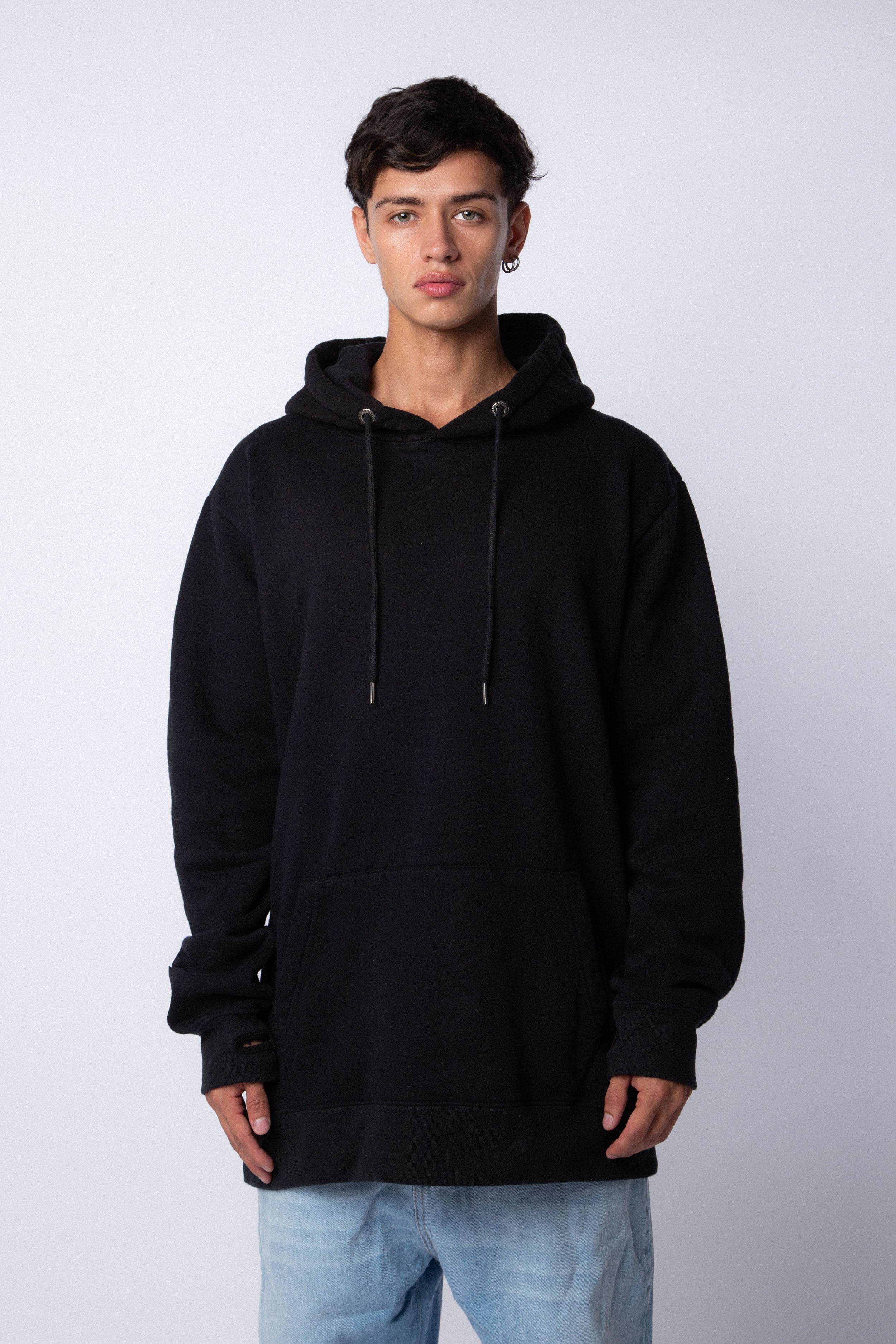 Buzo Canguro Dew Negro