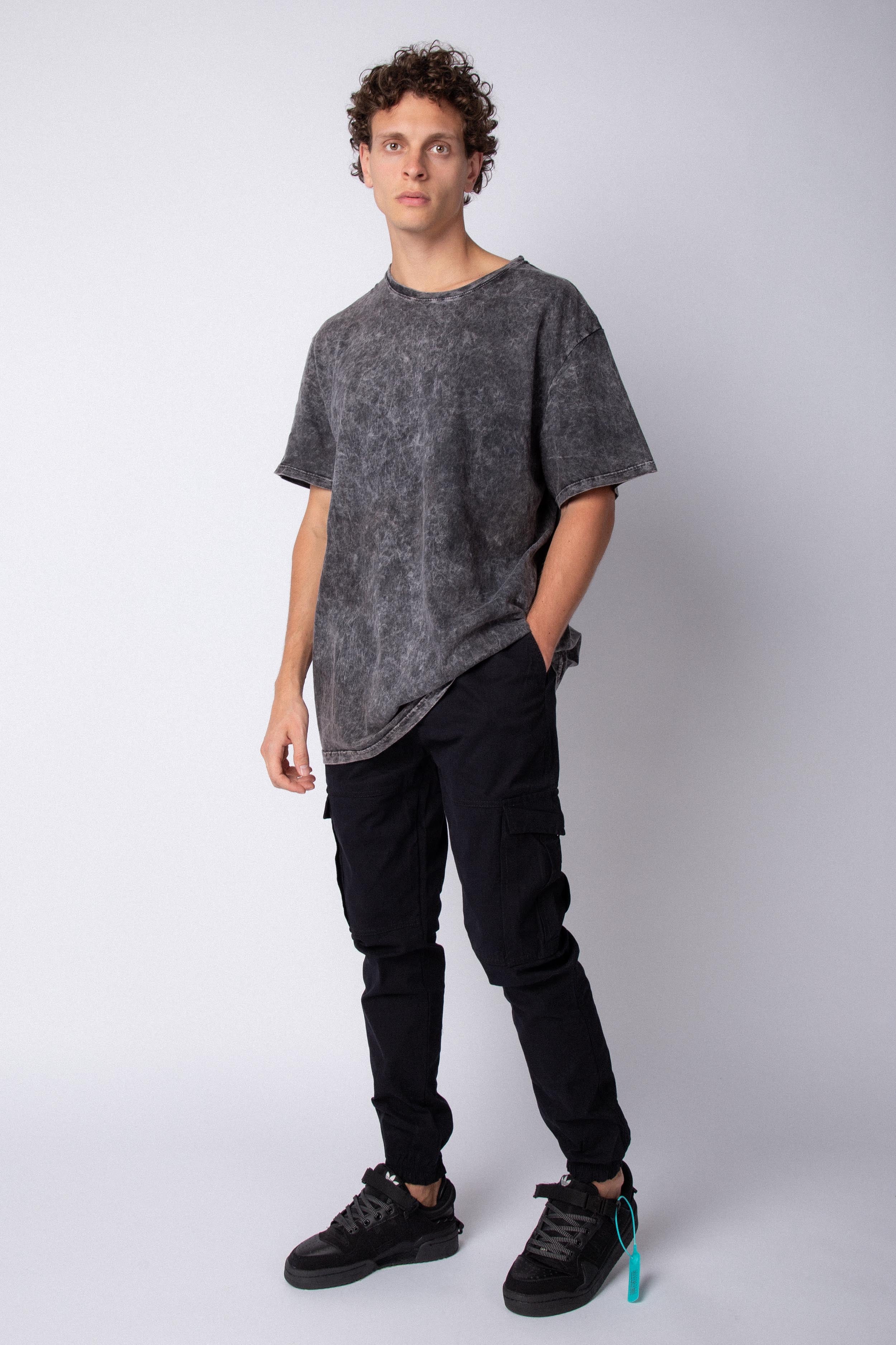 Jogger Cargo Polo Negro