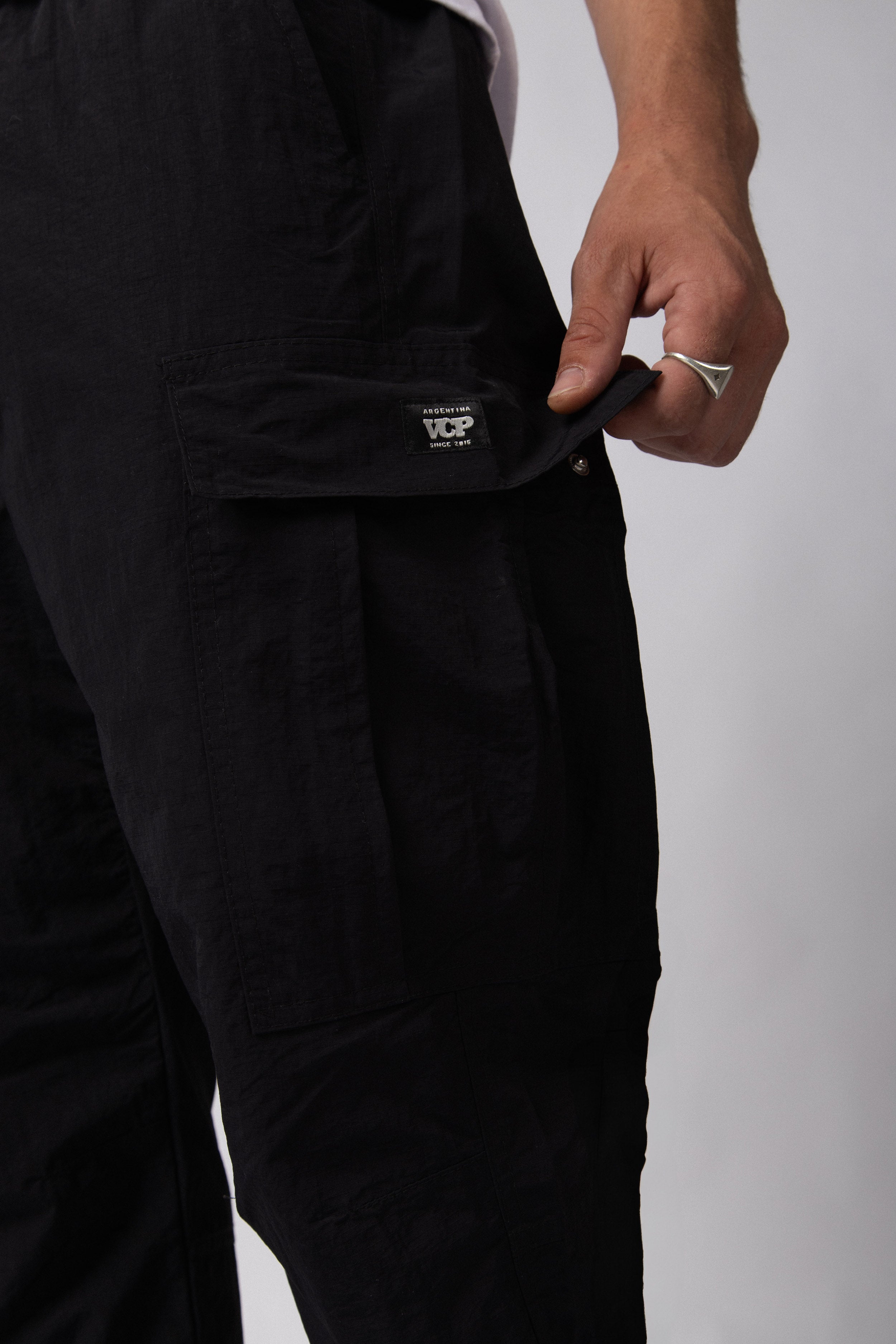 Pantalon Cargo Rush Negro