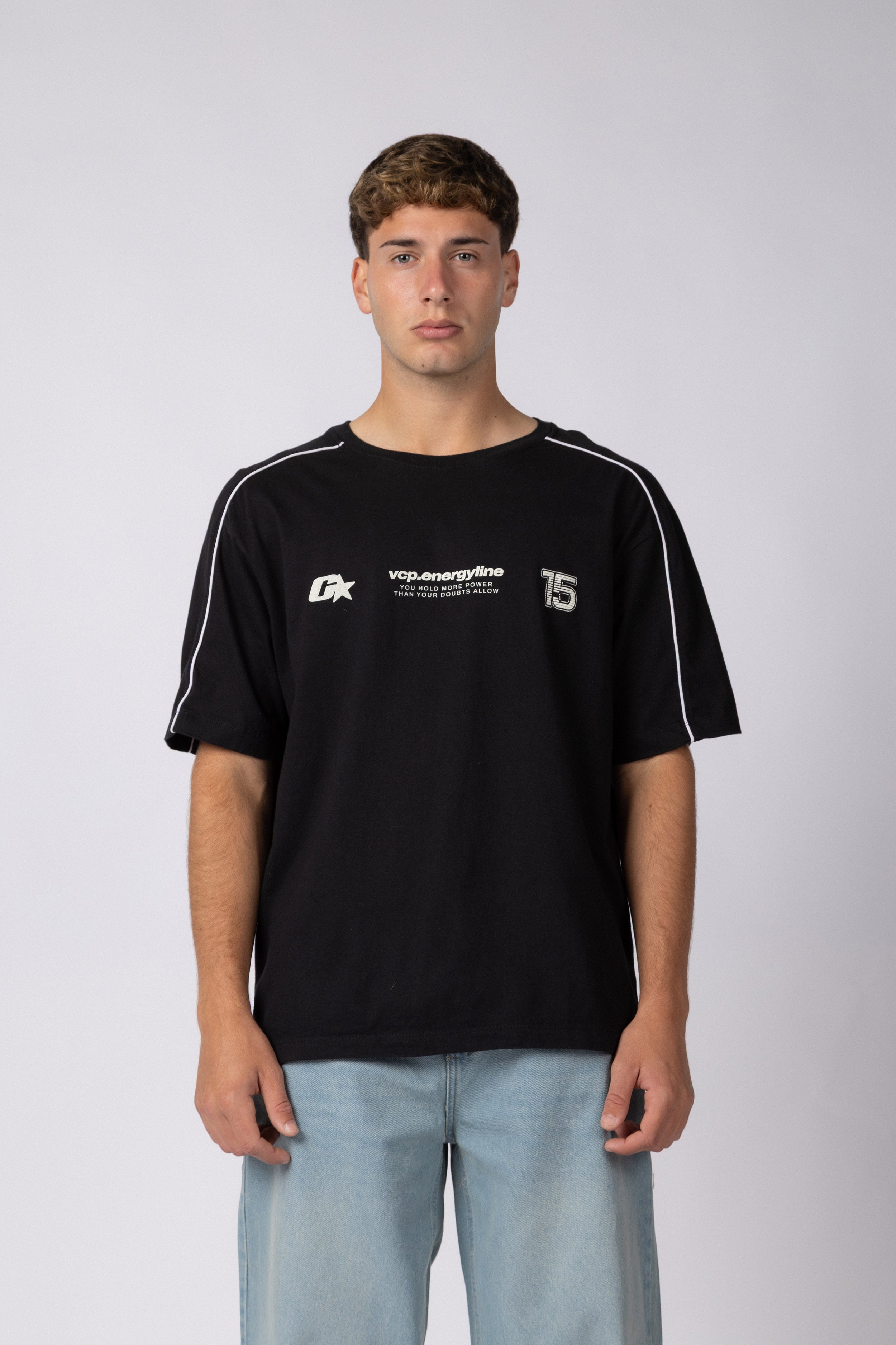 Remera Rift Nine Negra