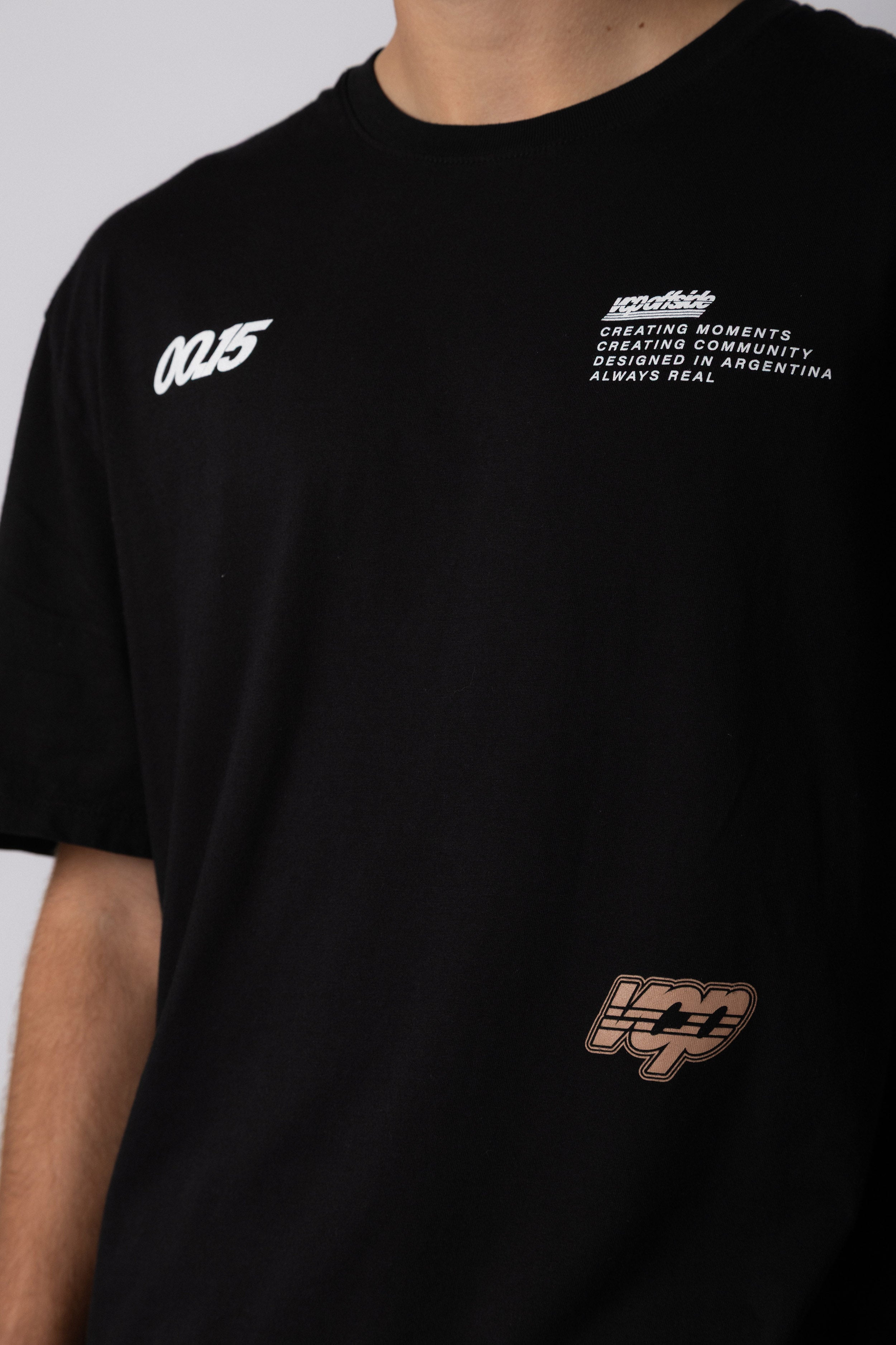 Remera RGL Offside Negra