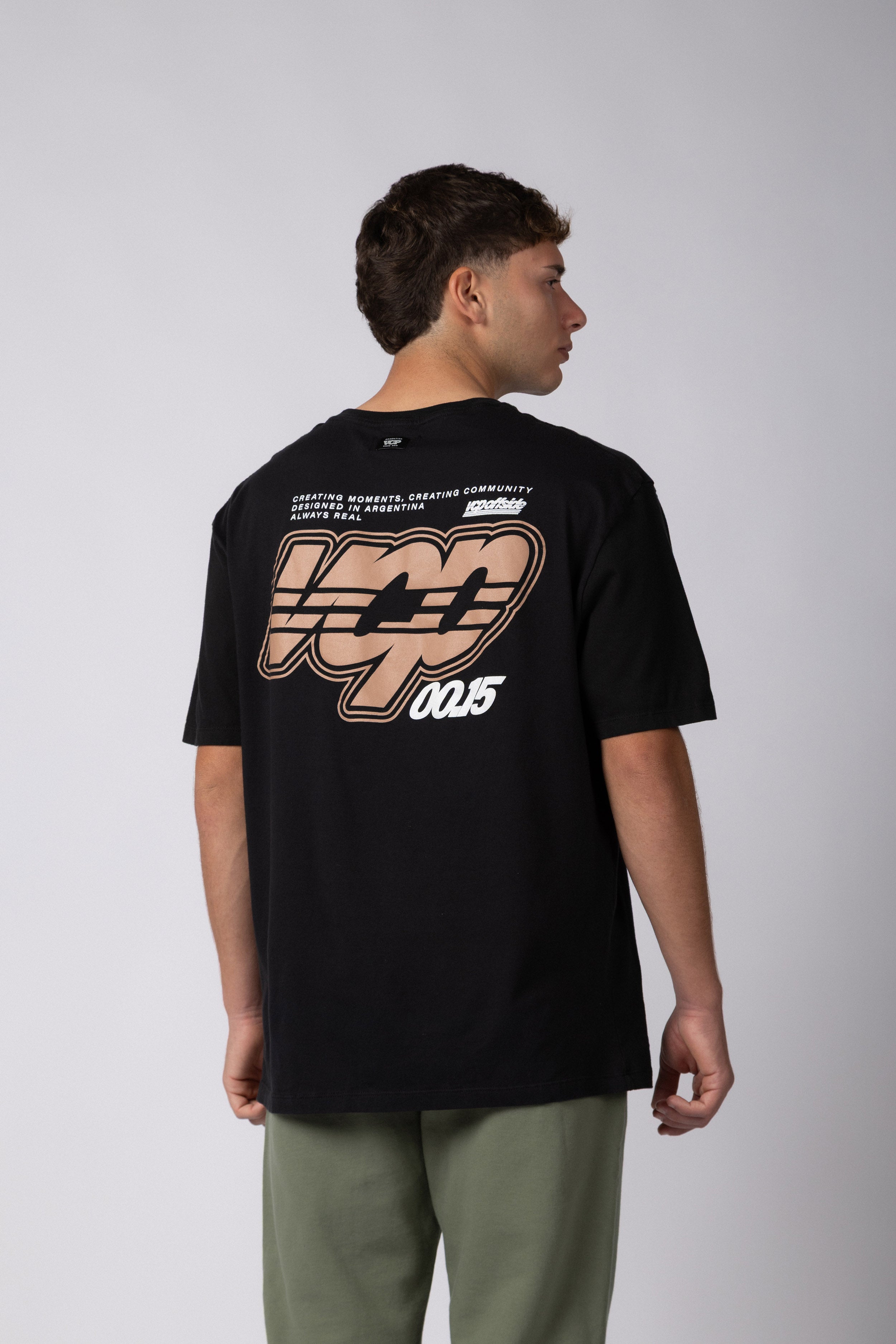 Remera RGL Offside Negra