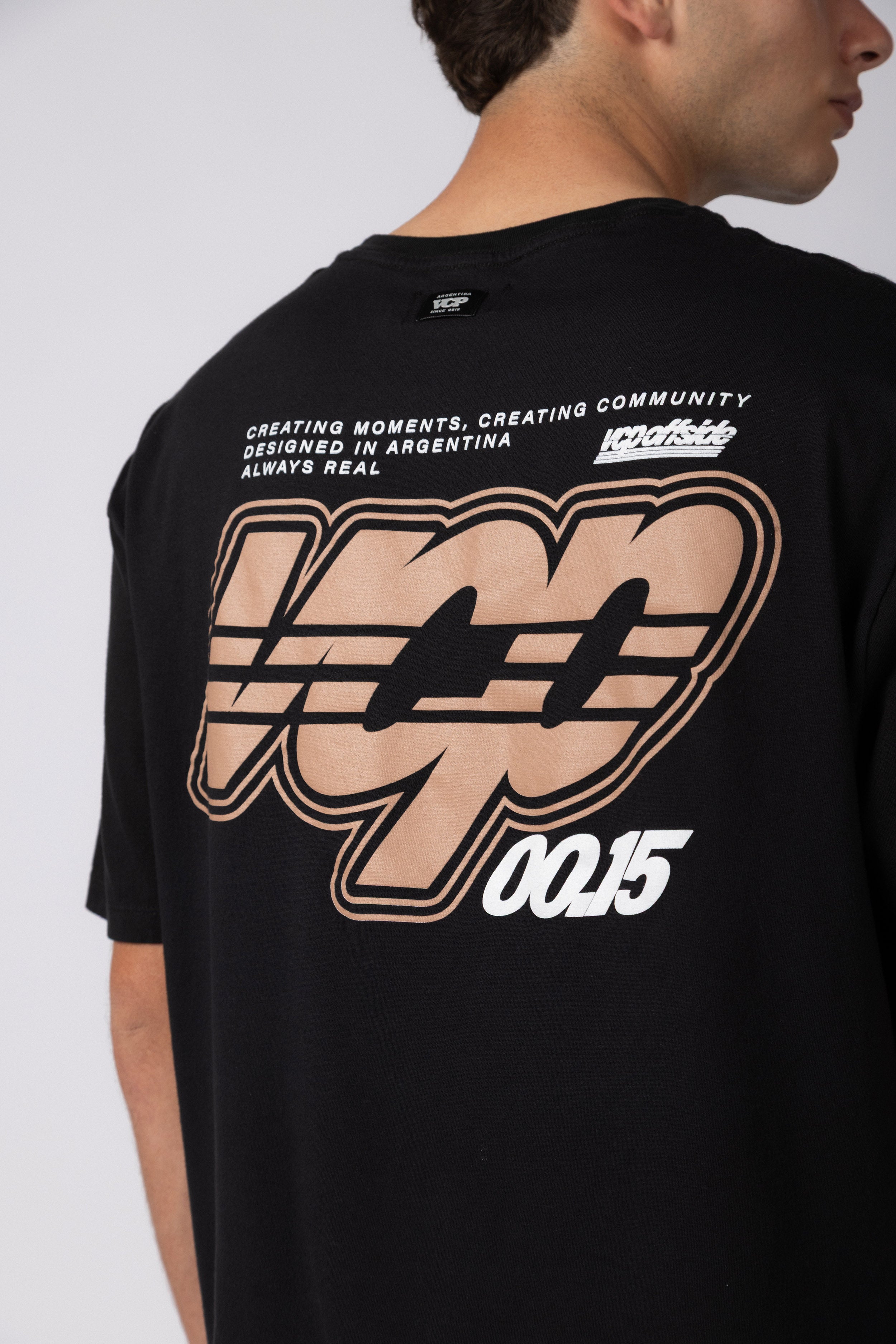 Remera RGL Offside Negra
