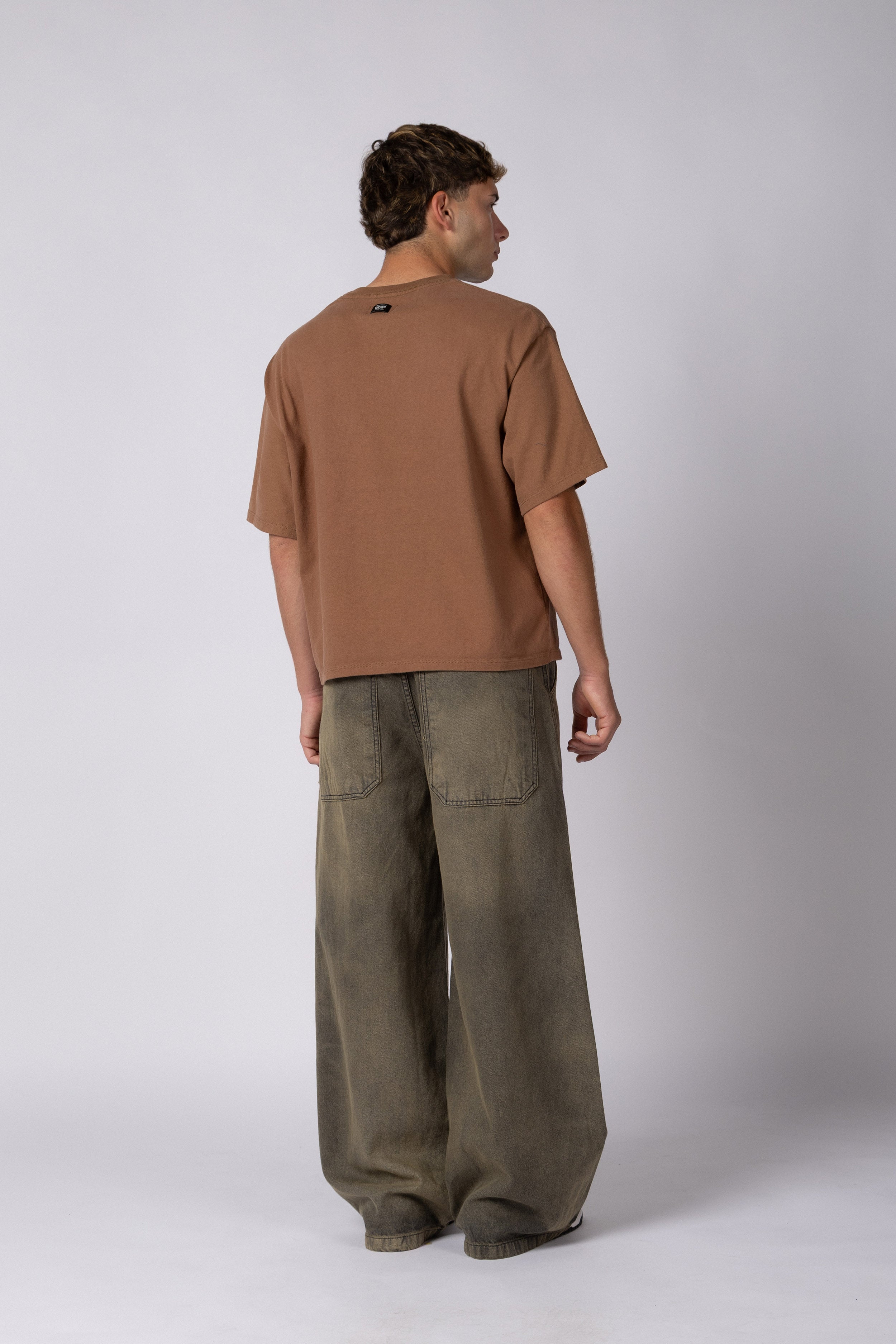Jean Baggy Tronk Oxid Black