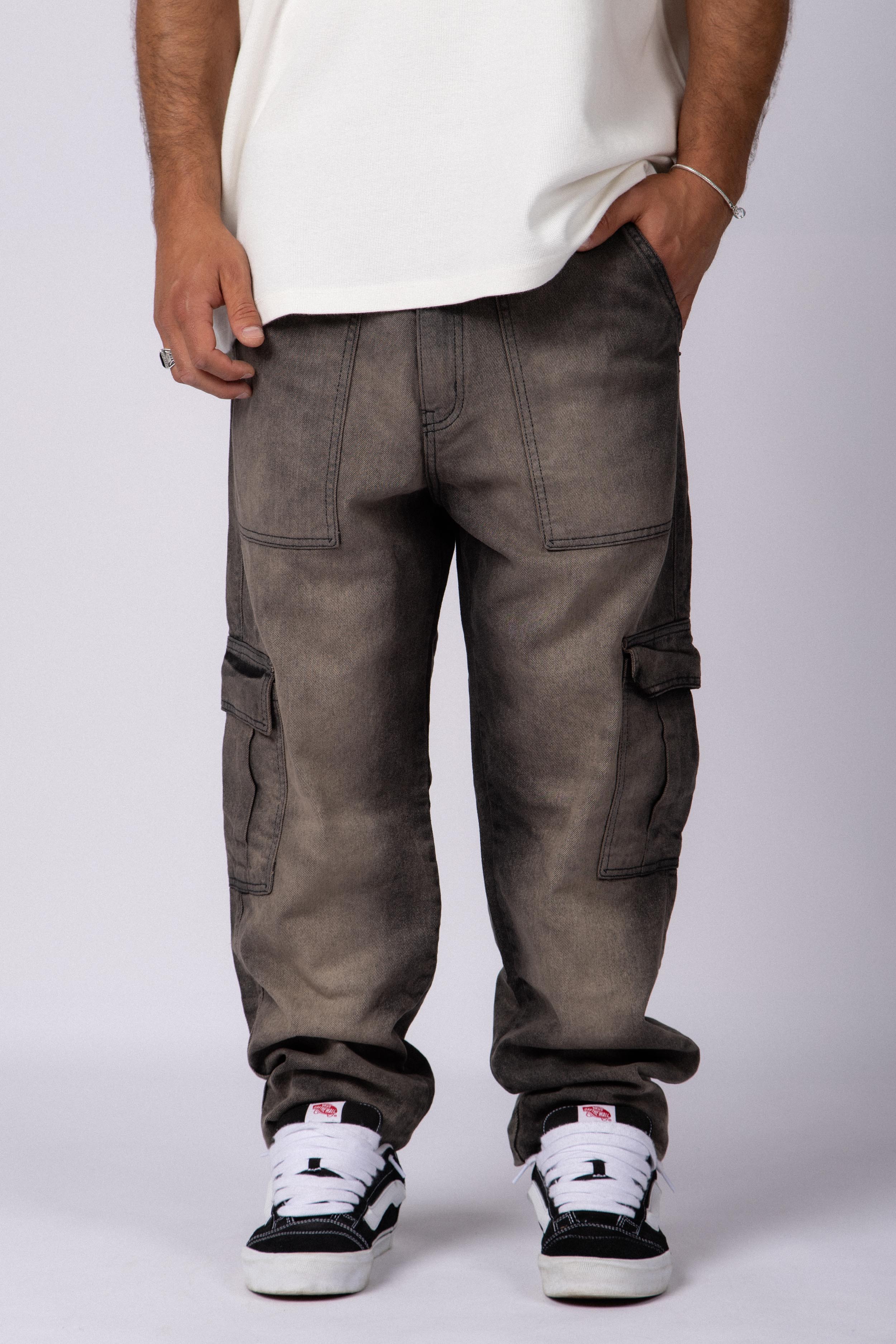 Jean Cargo Volt Oxid Black