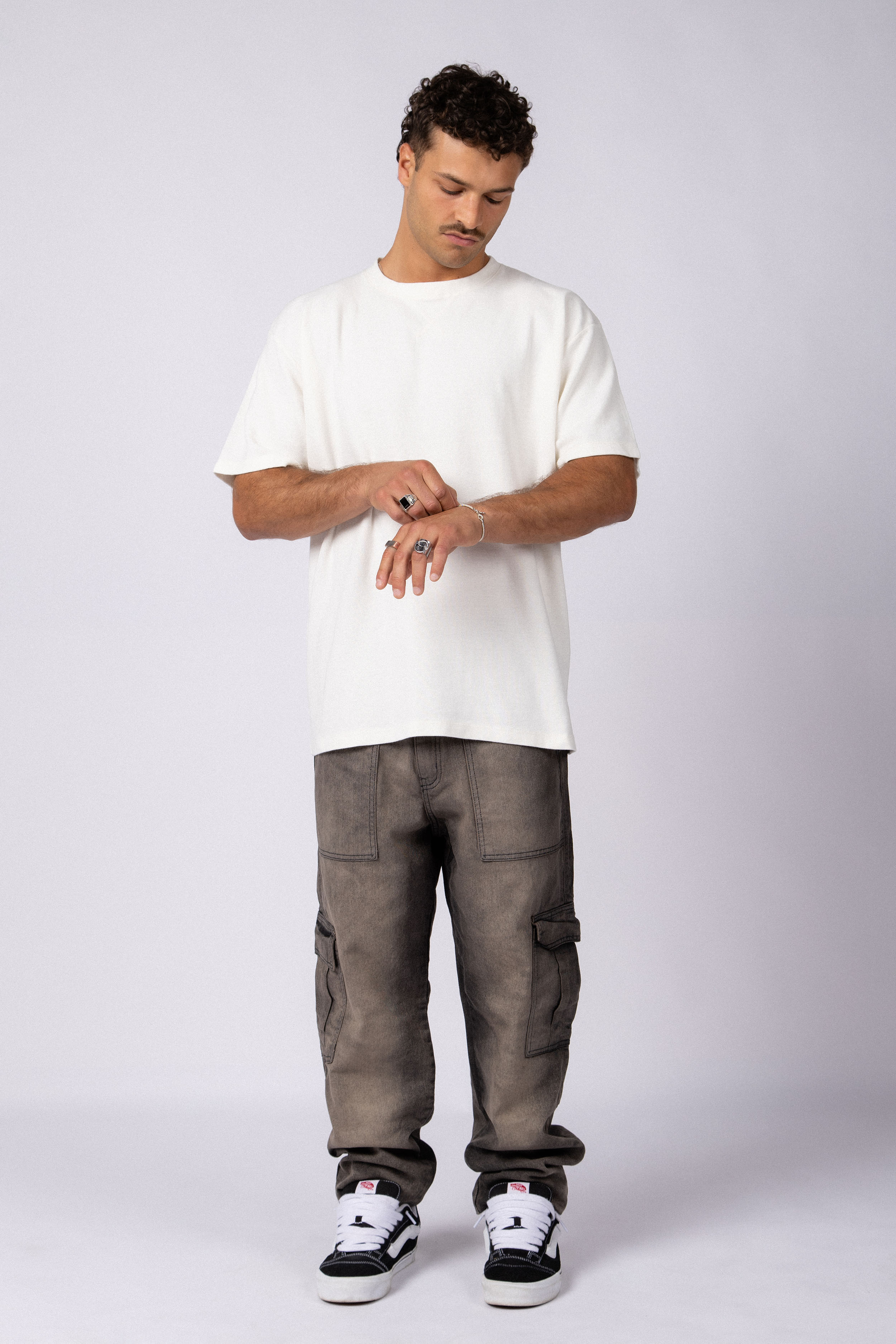 Jean Cargo Volt Oxid Black