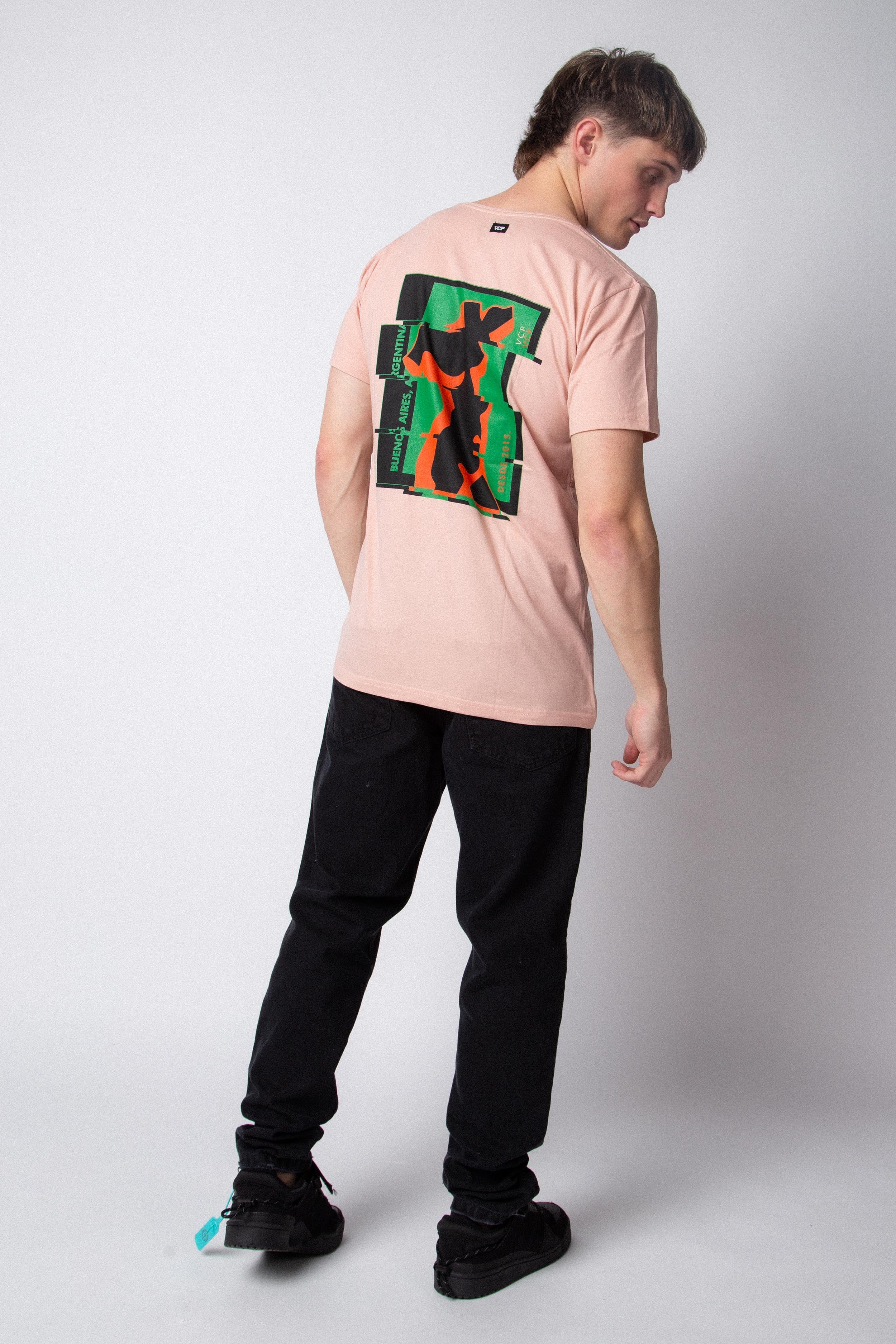 Remera Sculp Rosa Vintage