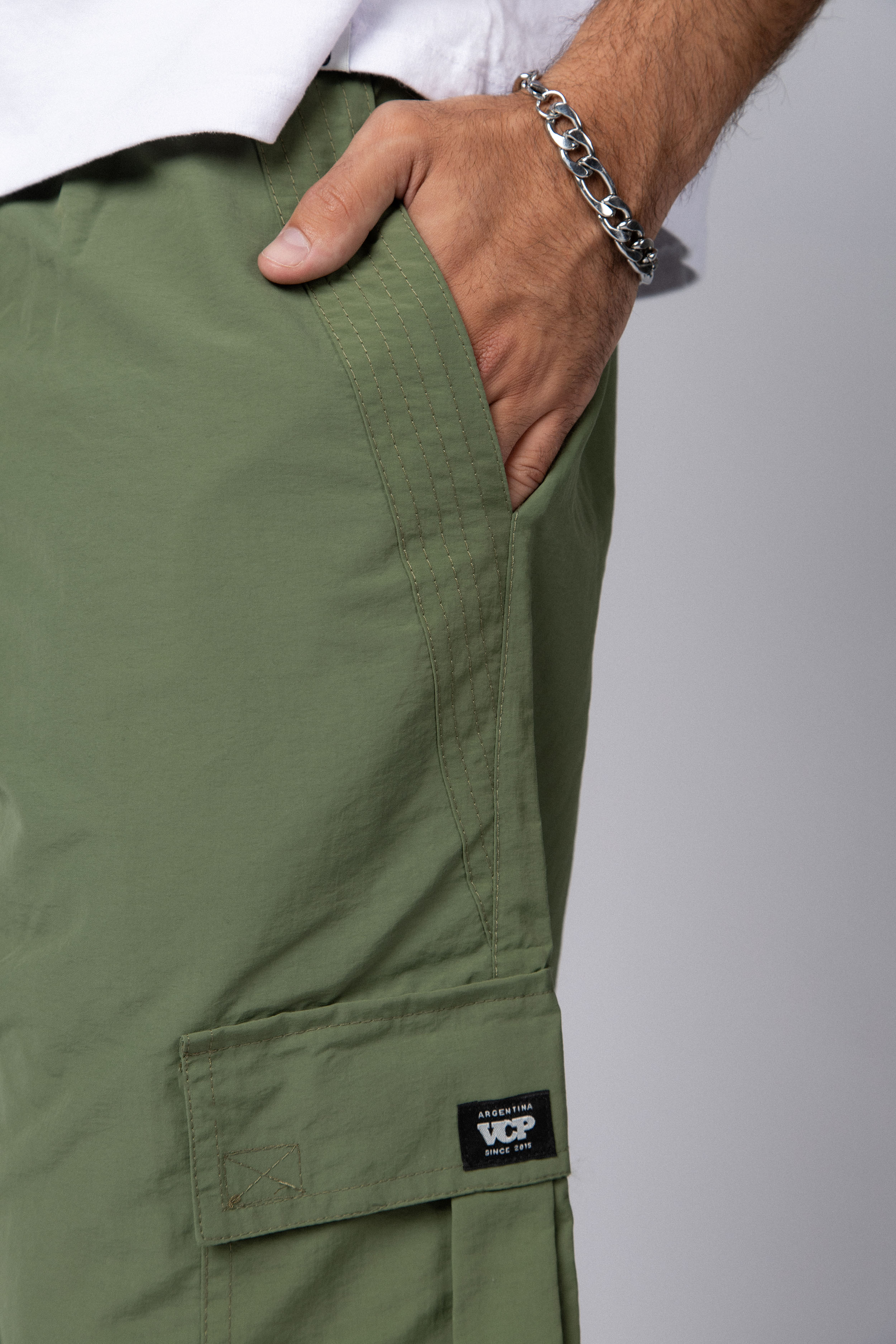 Pantalon Cargo Olson Verde