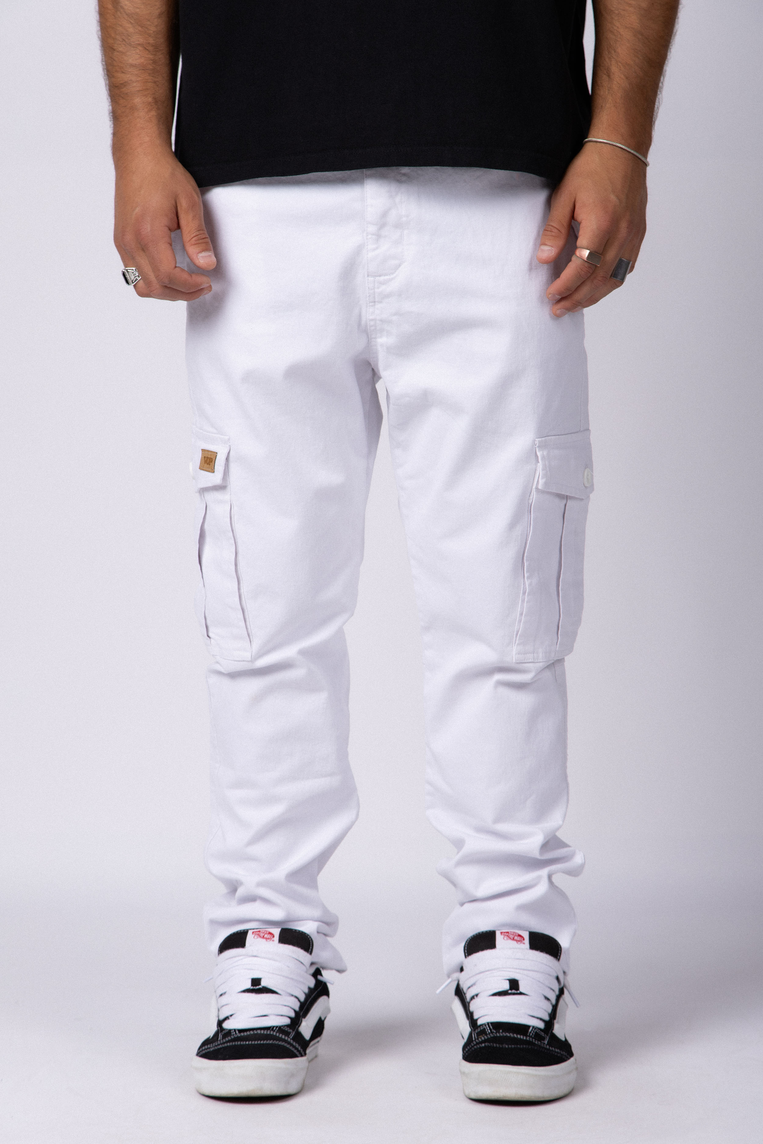 Pantalón Cargo Quant Blanco