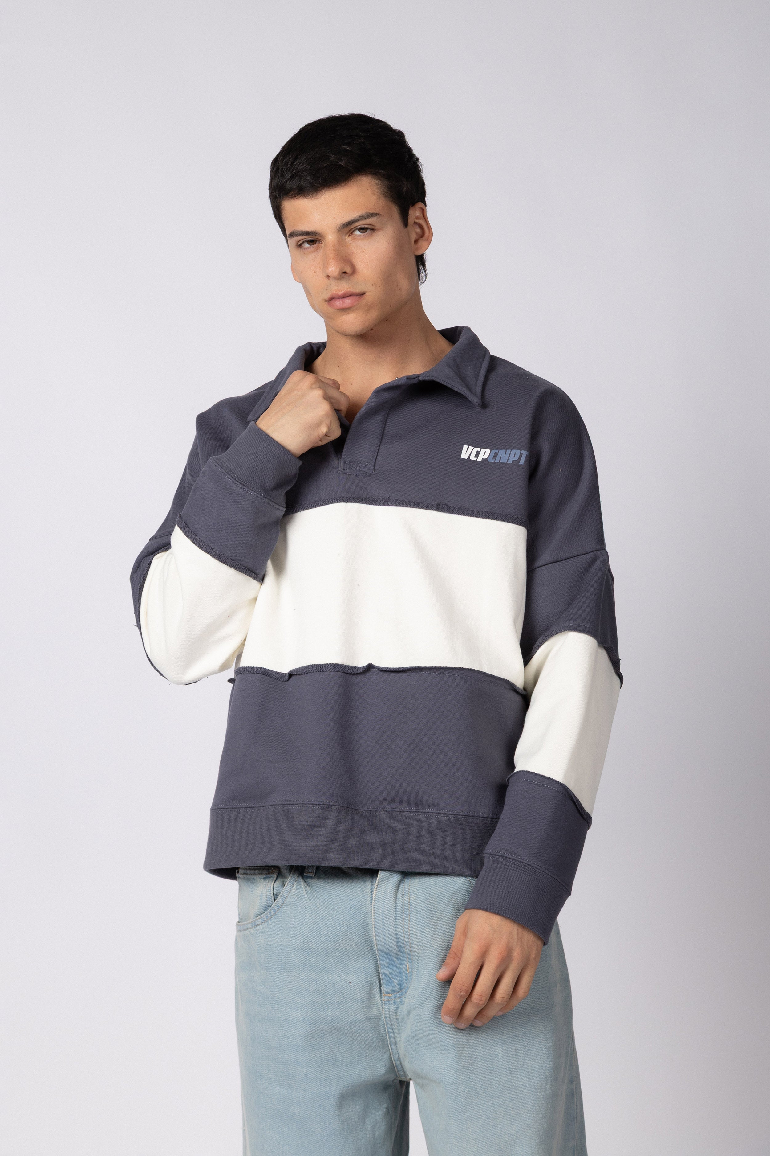 Buzo Polo KRO Pair Azul