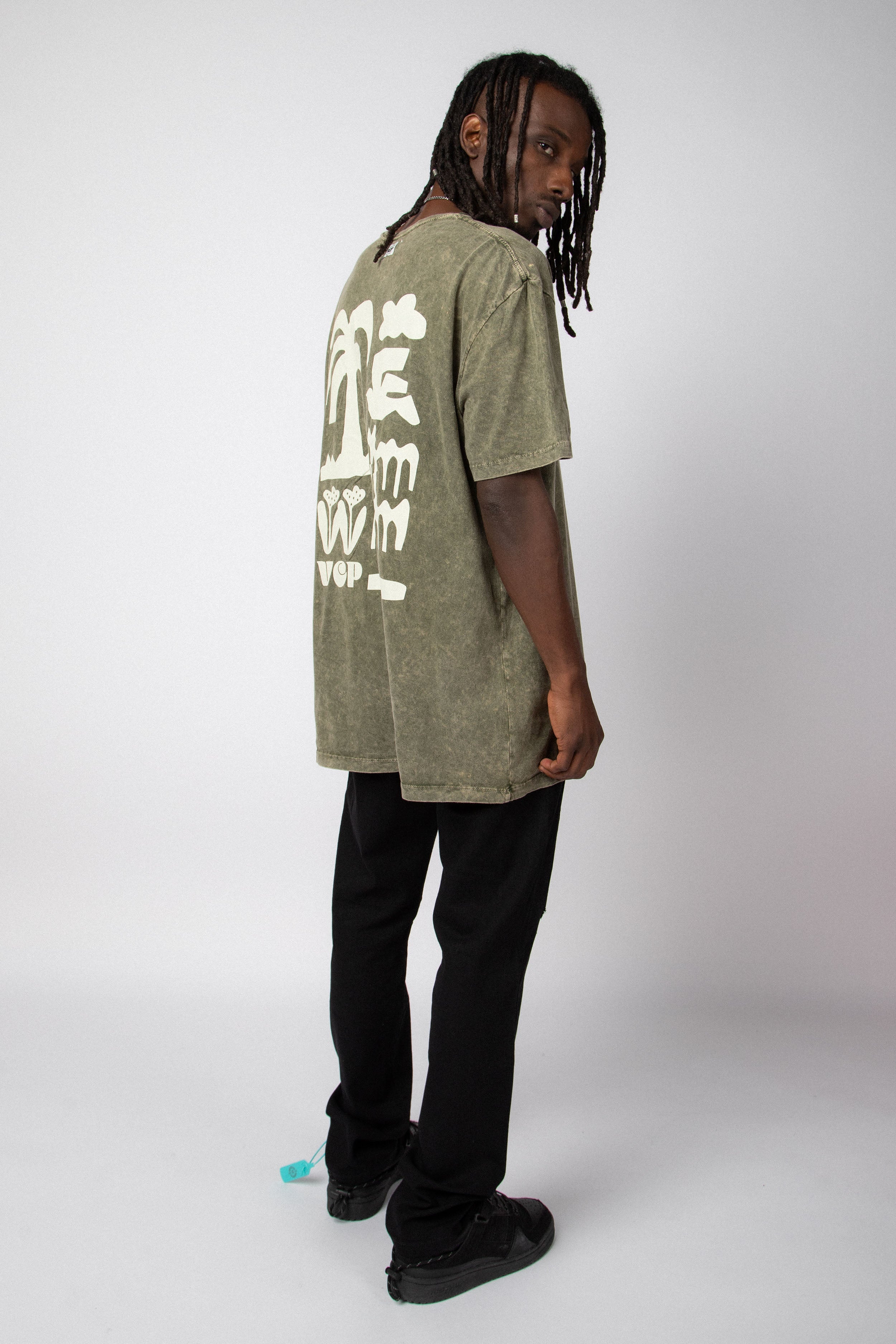 Remera DB Palmeras Militar