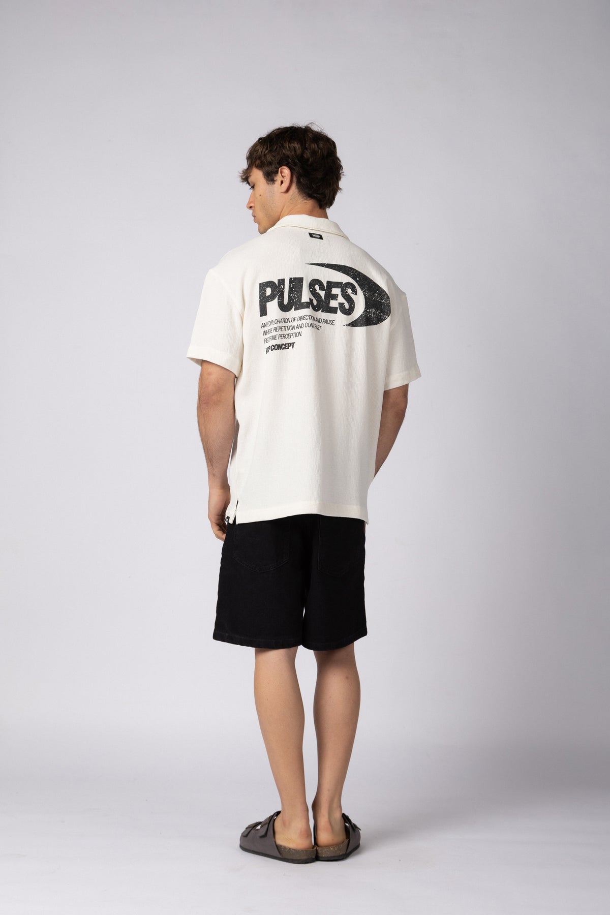 Camisa Manga Corta Lino Gig Pause
