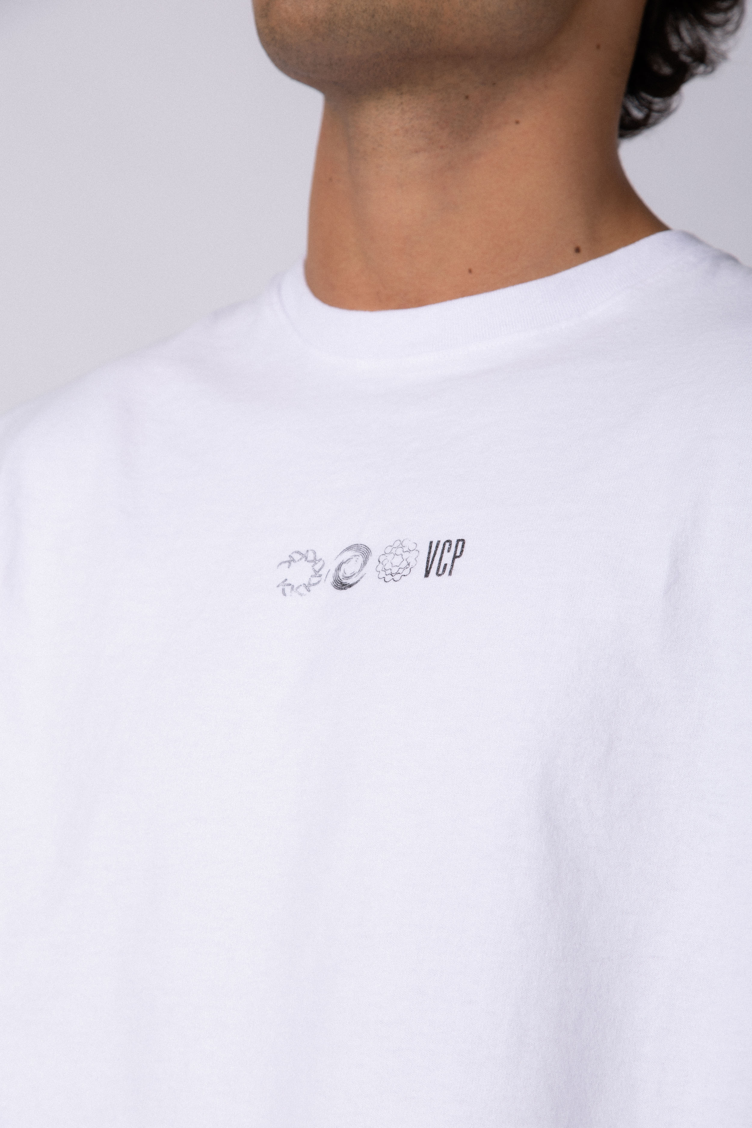 Remera Boxy Pitch Blanca