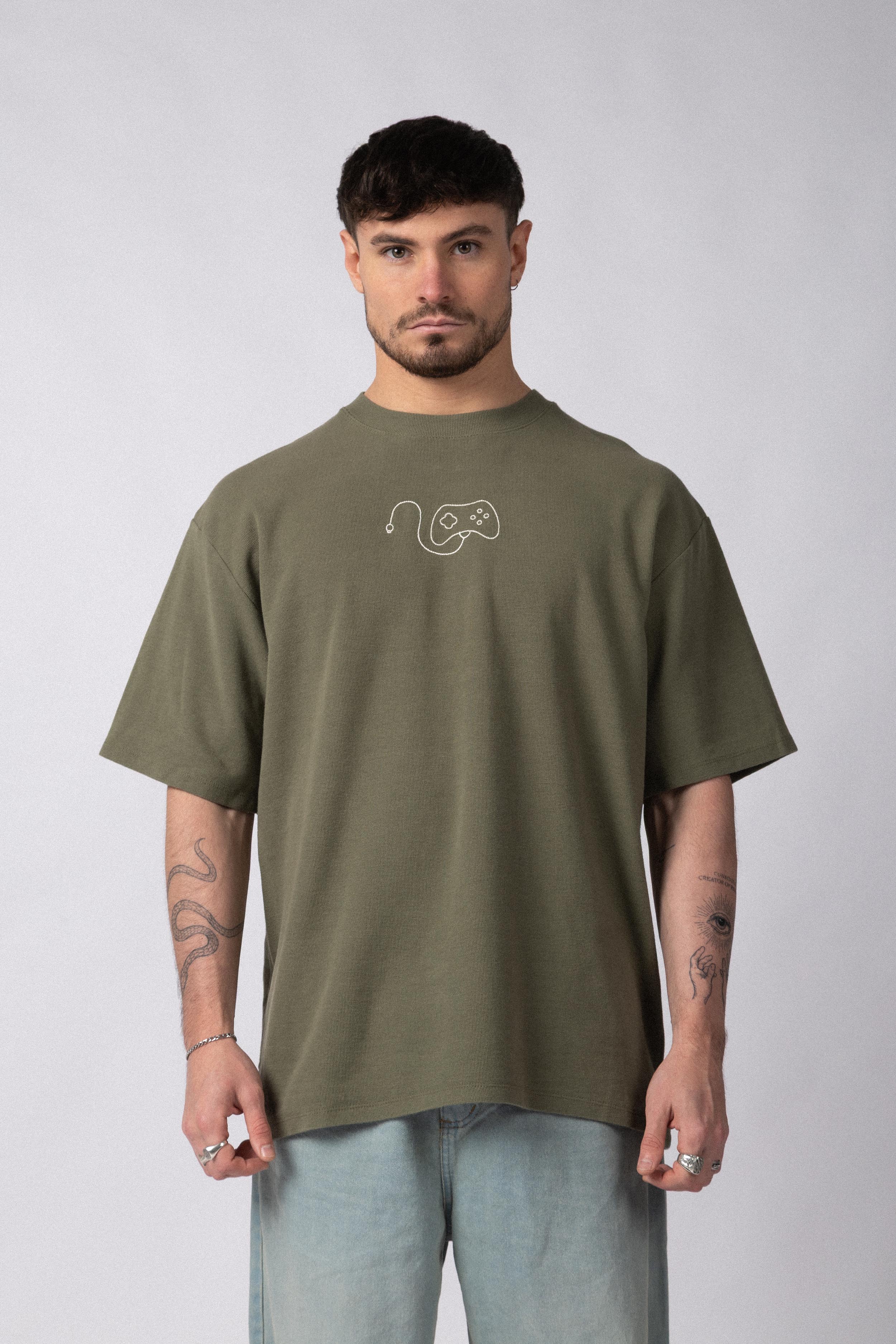 Remera Over Hana Play Militar
