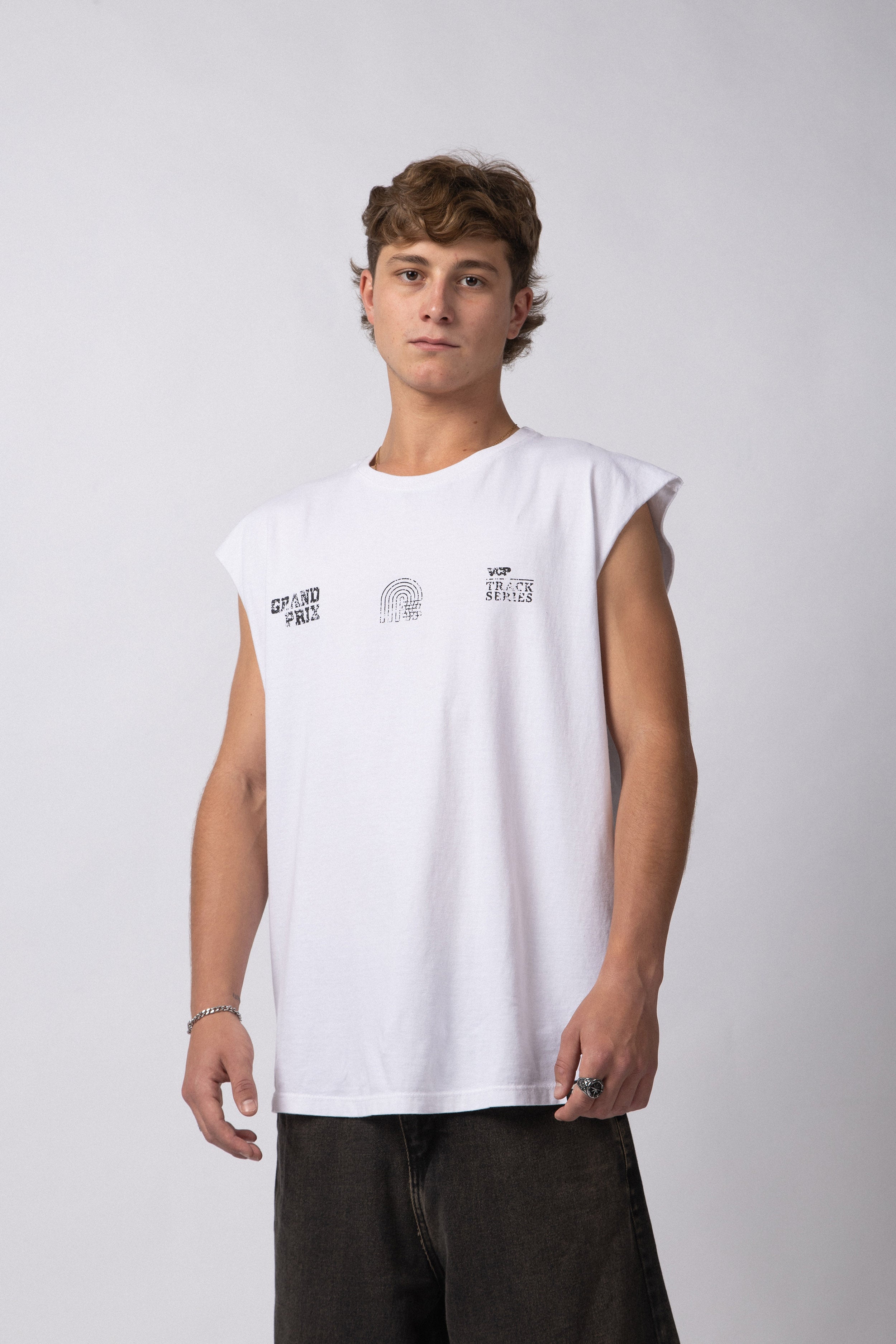 Musculosa Sudadera BRL Prix Blanca