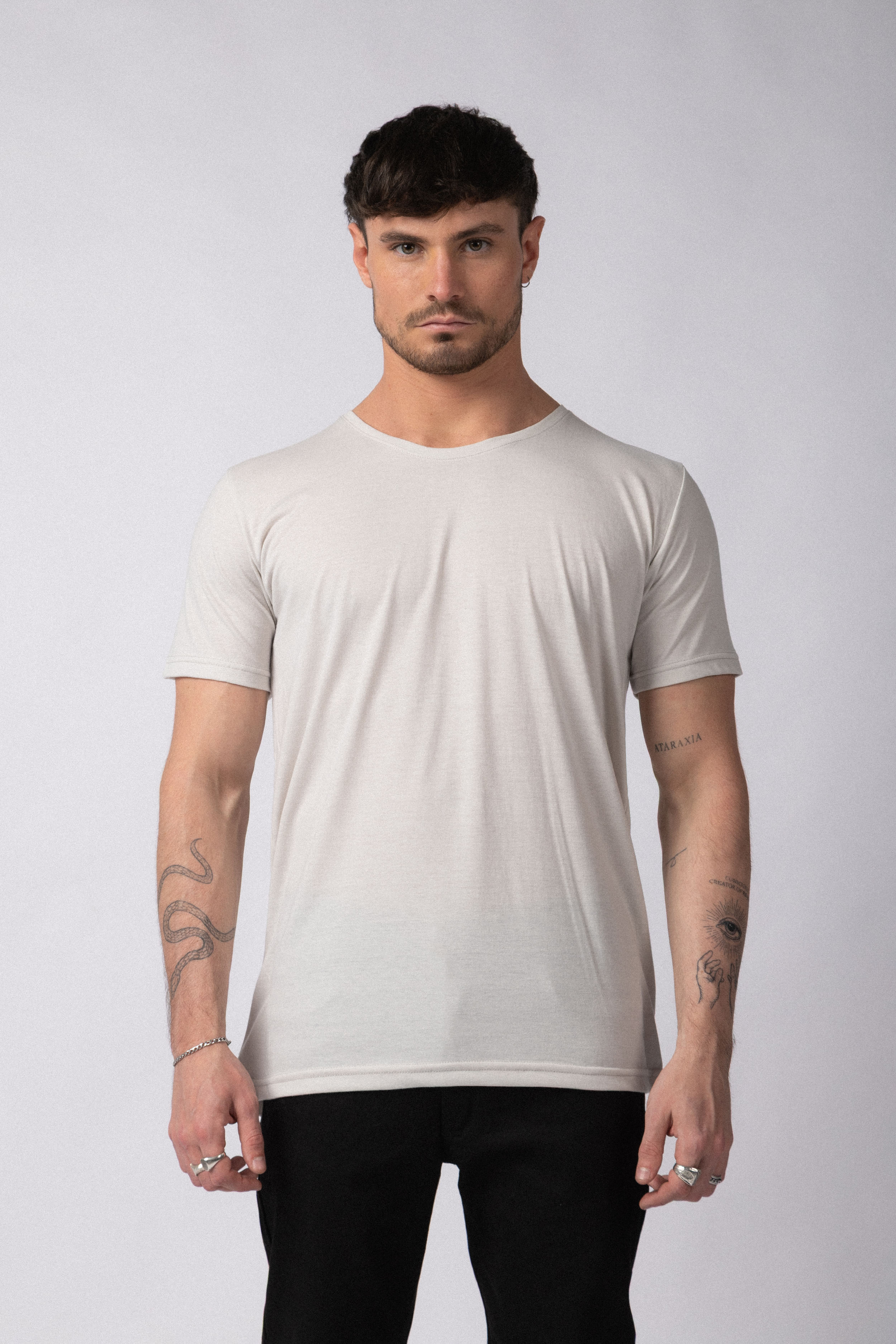 Remera Classic Hueso