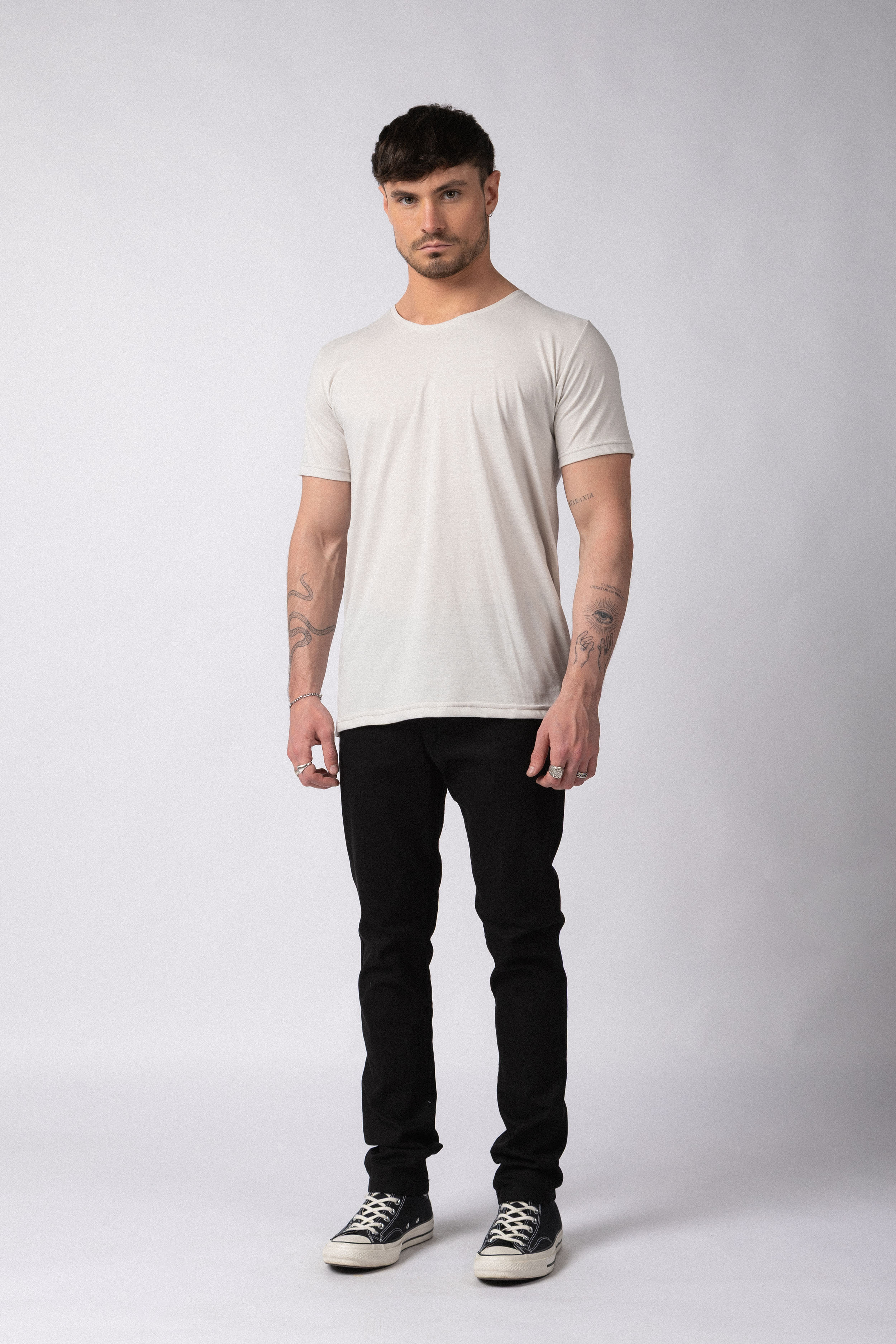 Remera Classic Hueso