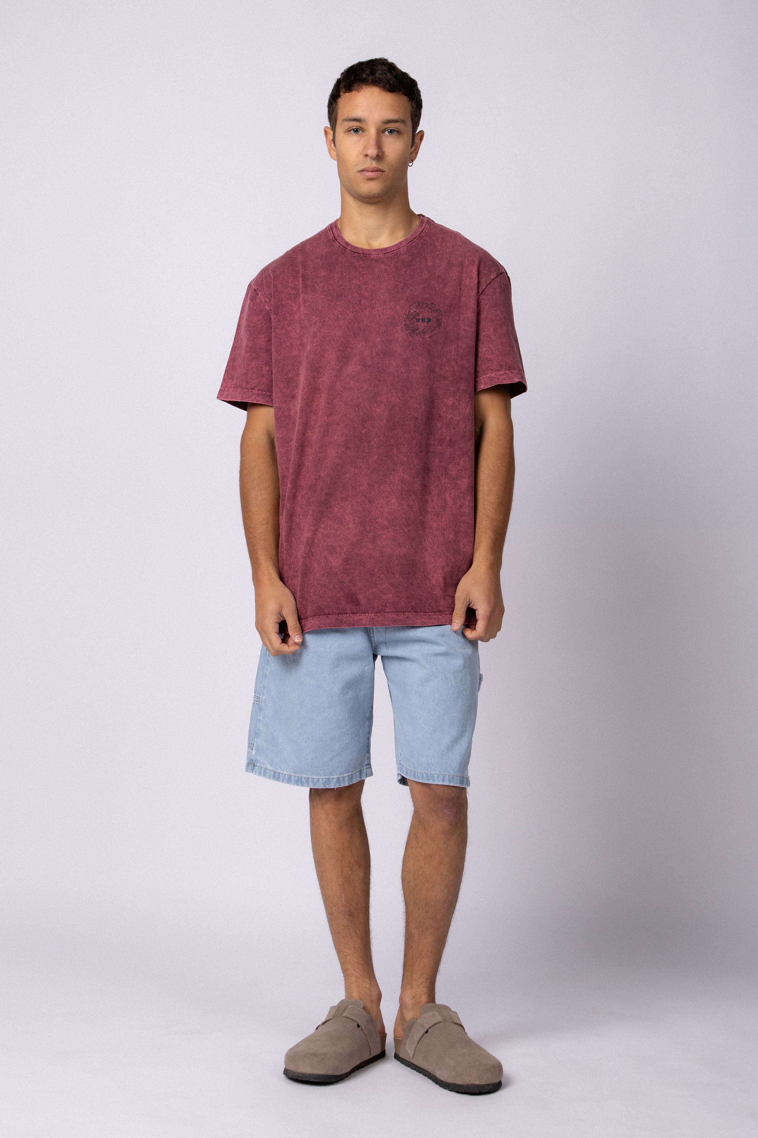 Remera DB Sunflower Bordo