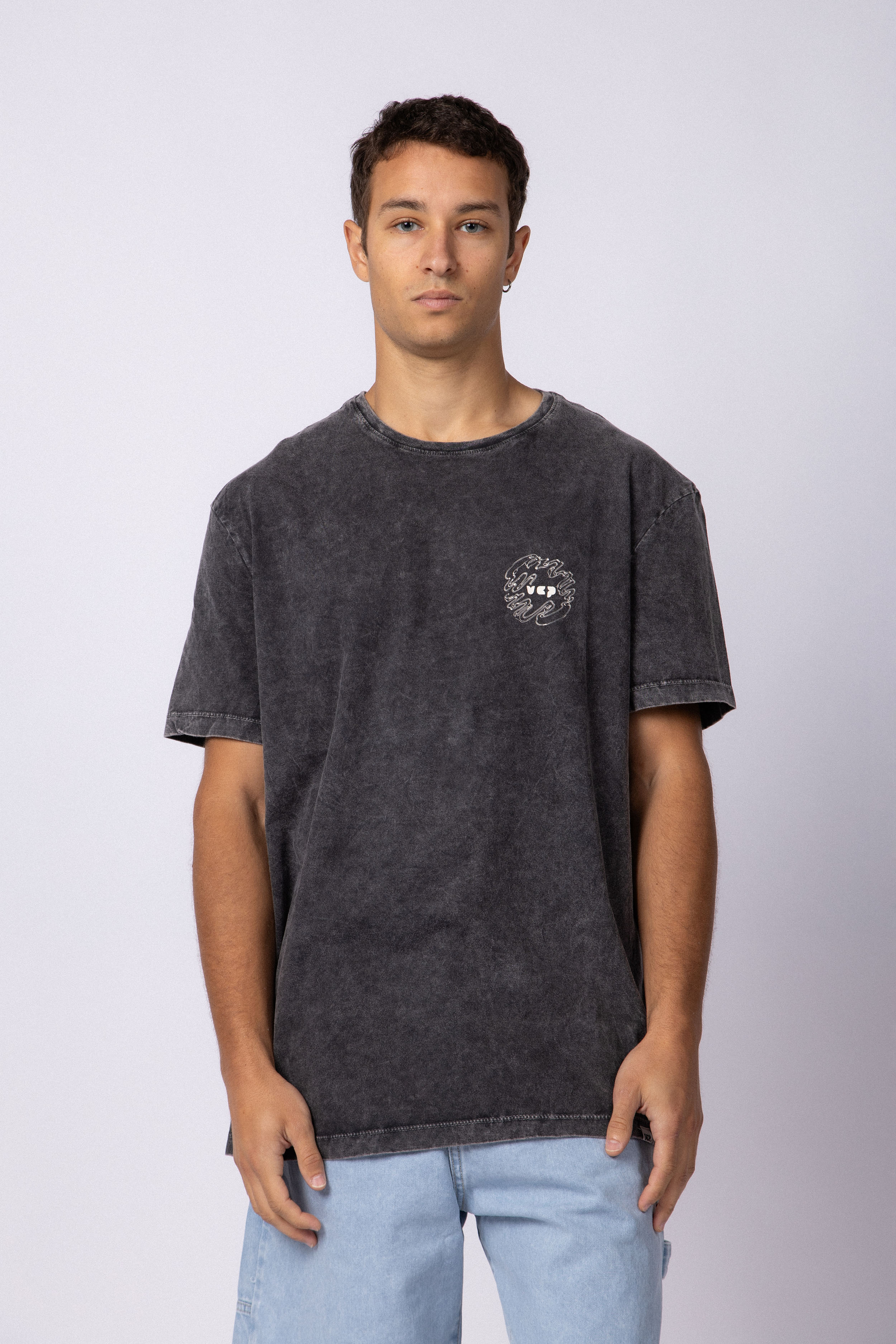 Remera DB Sunflower Negra