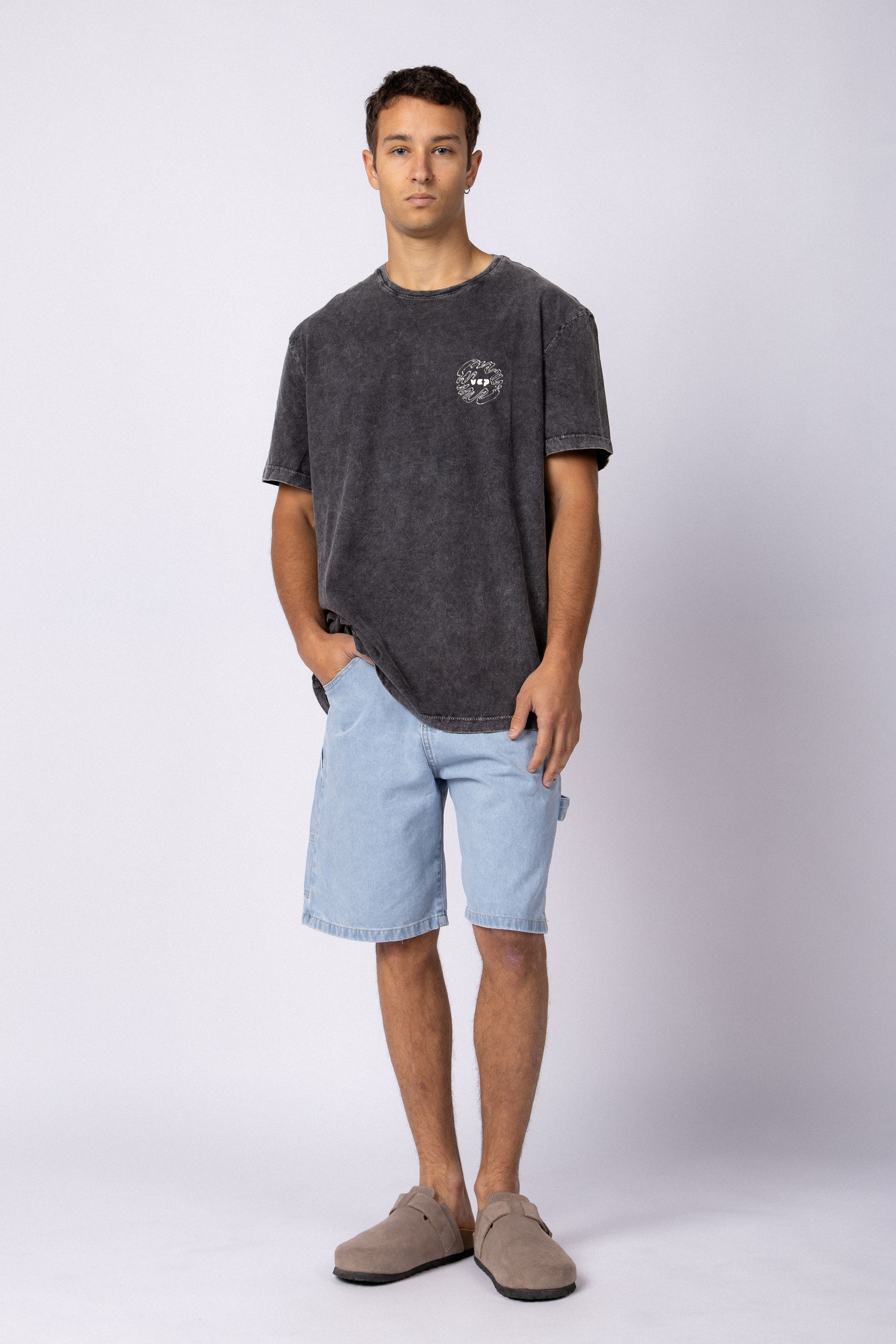 Remera DB Sunflower Negra