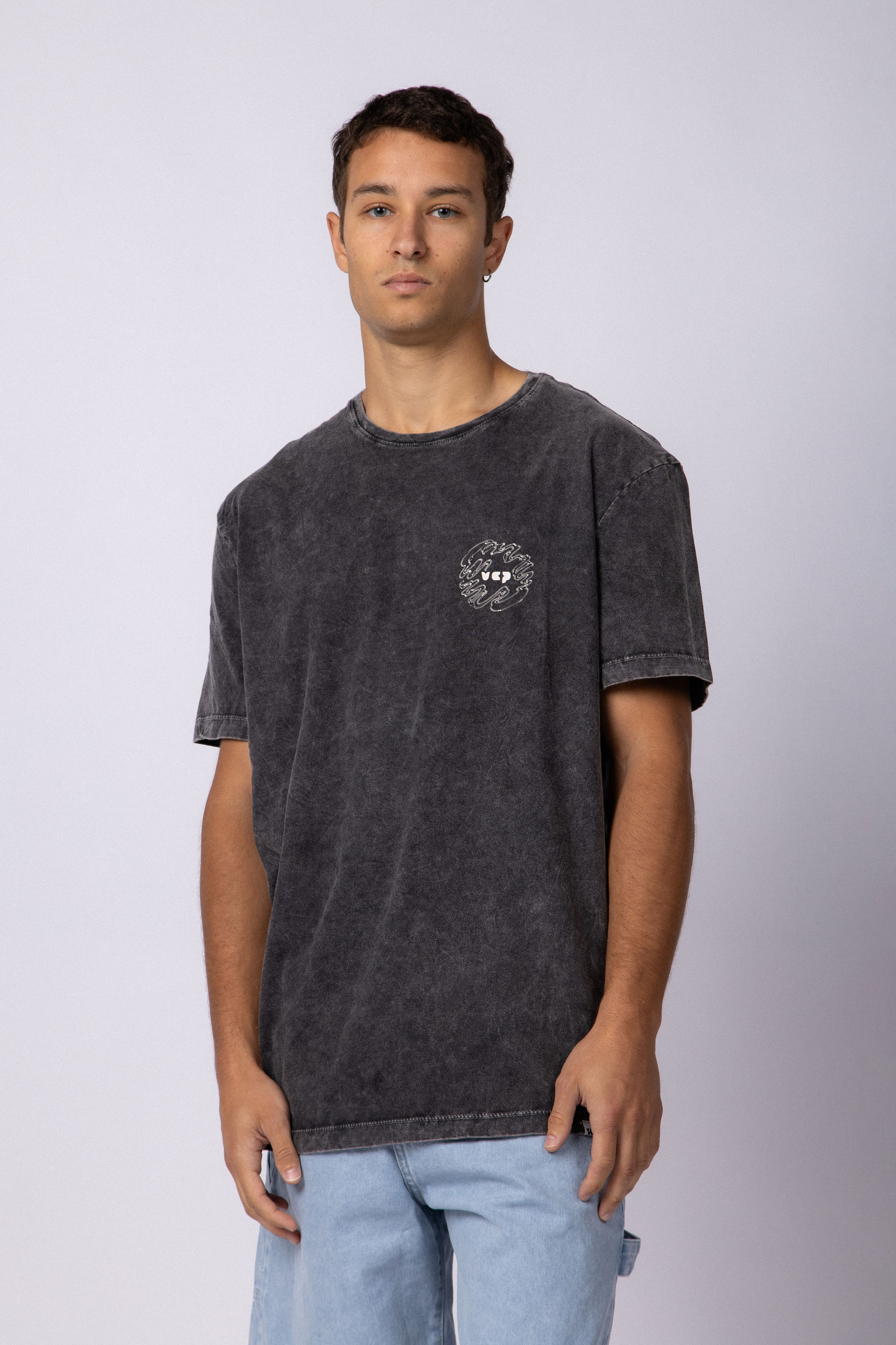 Remera DB Sunflower Negra