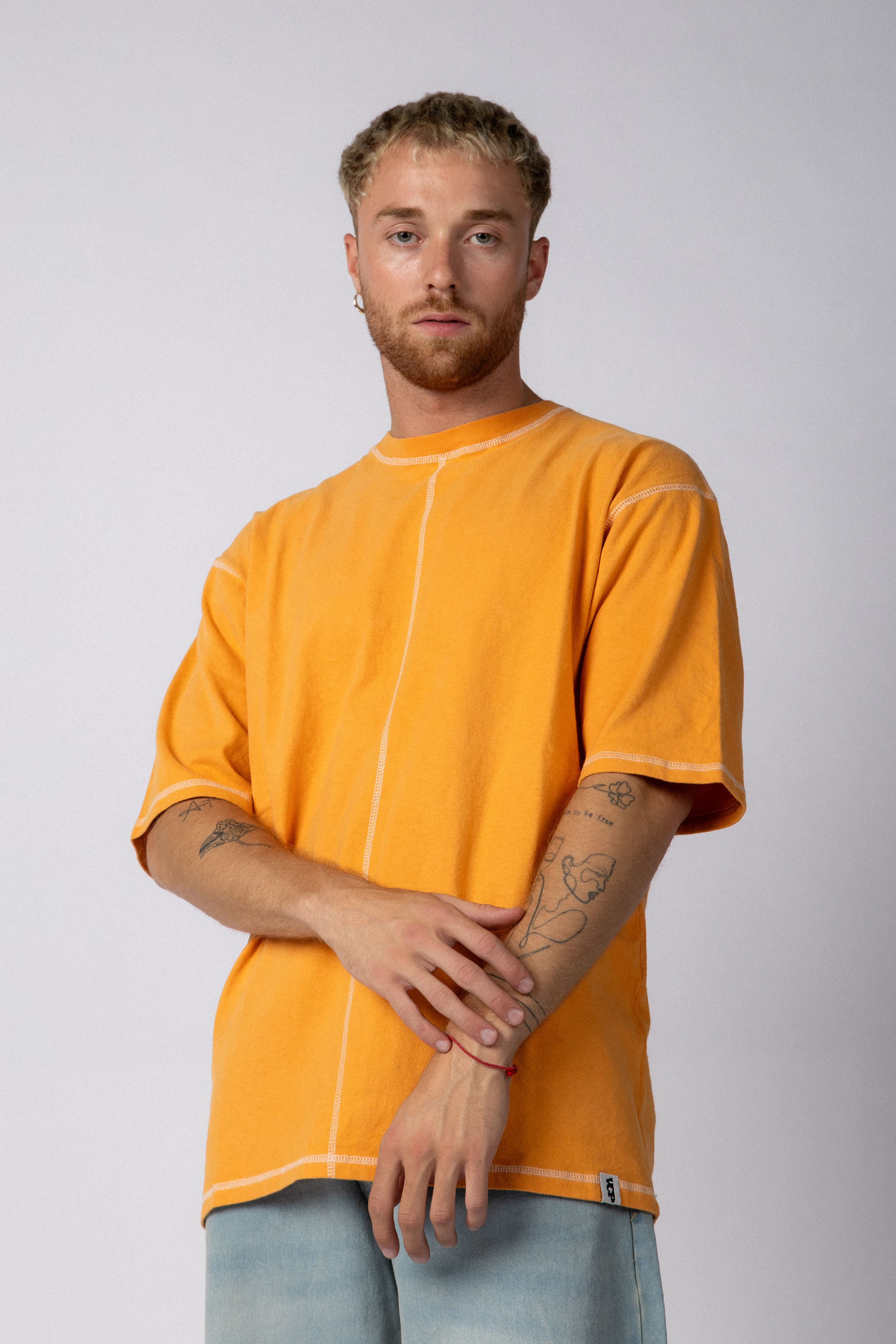 Remera Over-Size Riley Mostaza