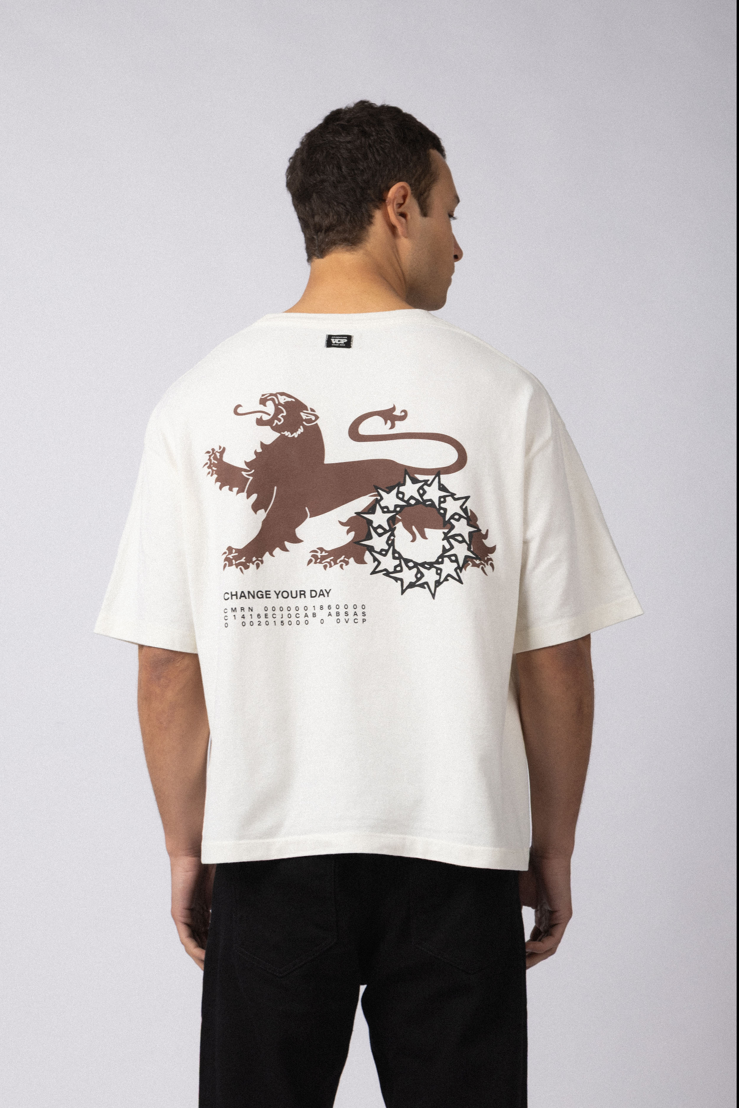 Remera Boxy Change Crudo