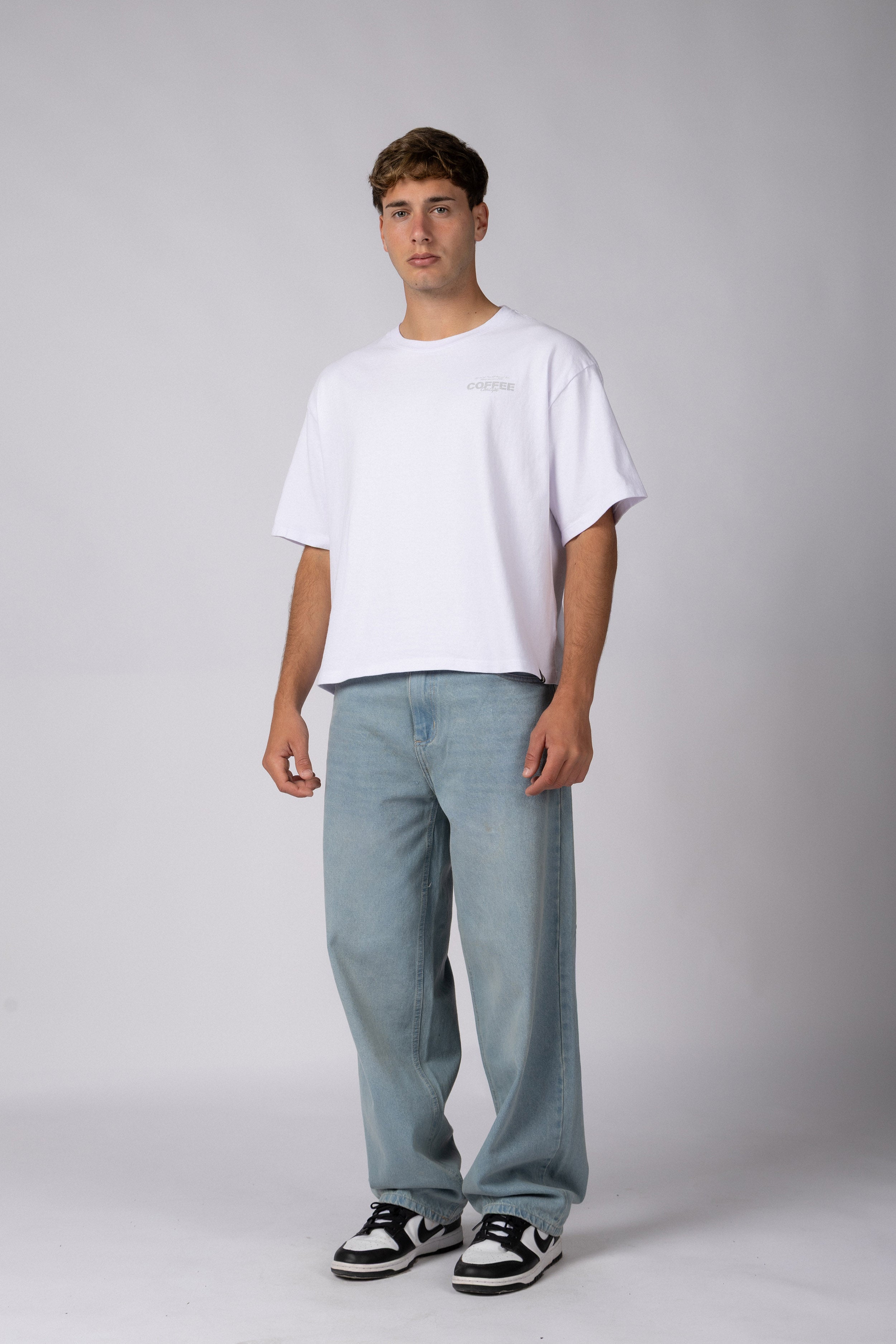 Remera Boxy ZX Mellow Blanca