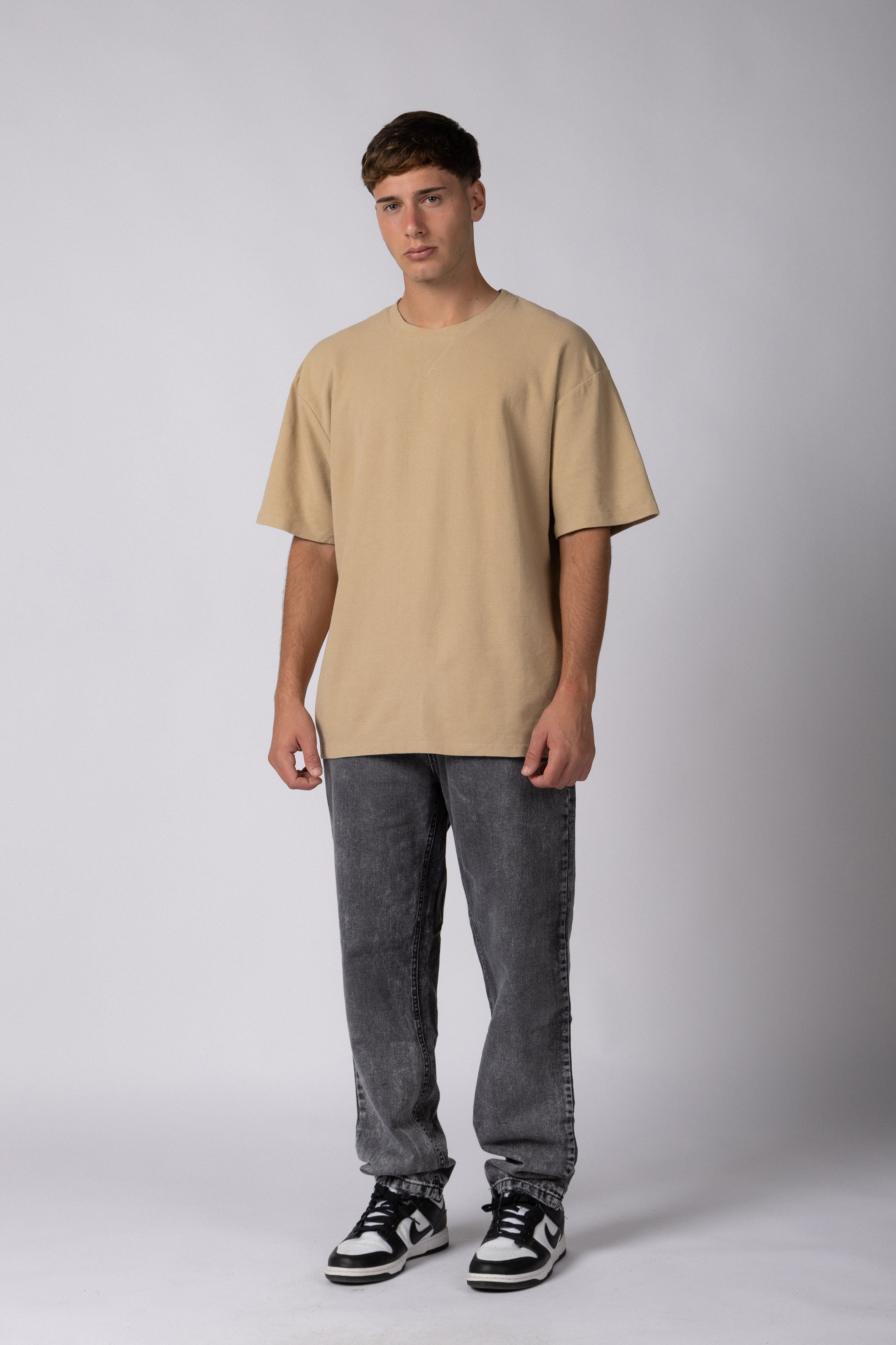 Remera Over Fylo Beige