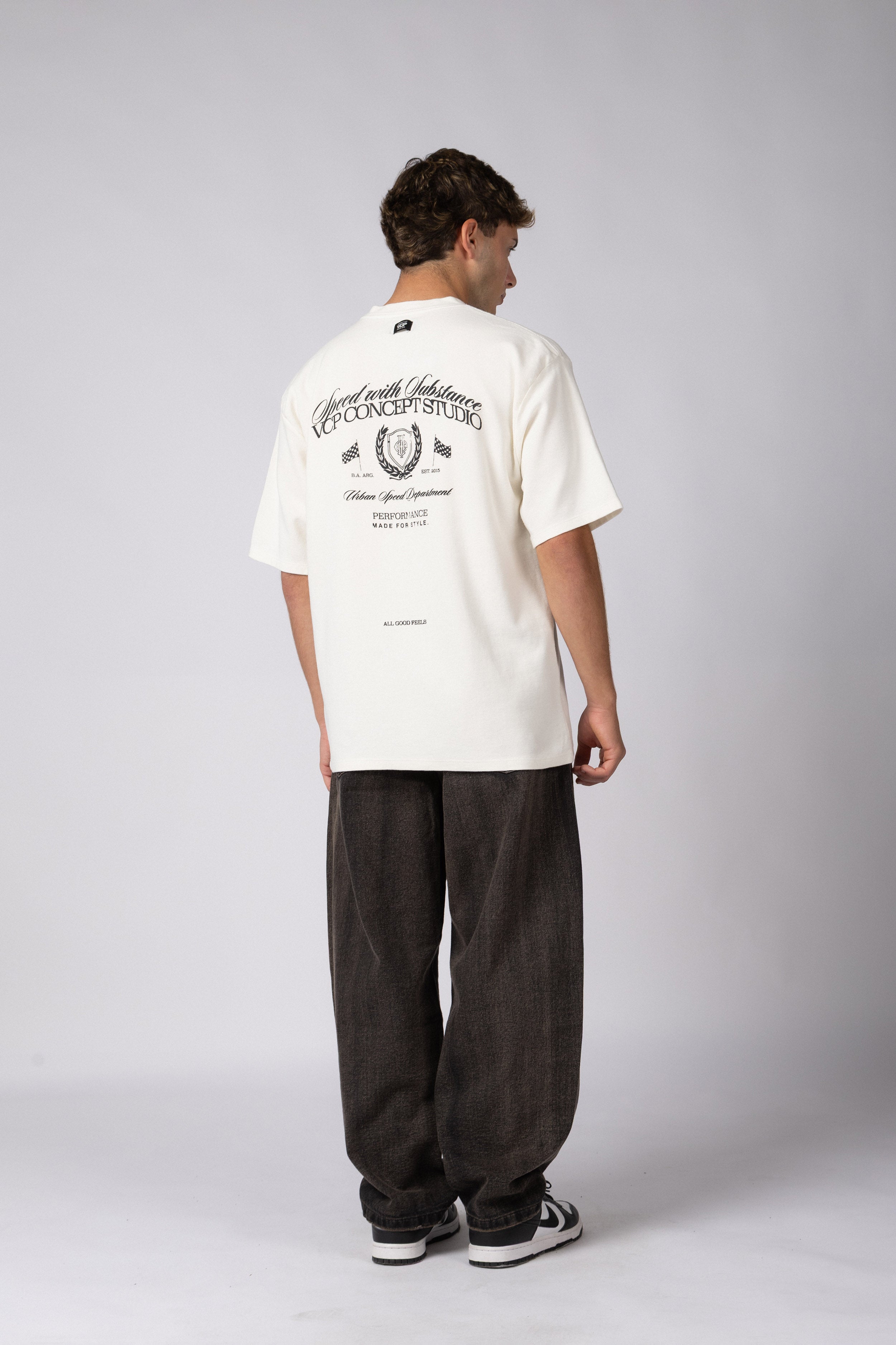 Remera Over Molt Speed Crudo