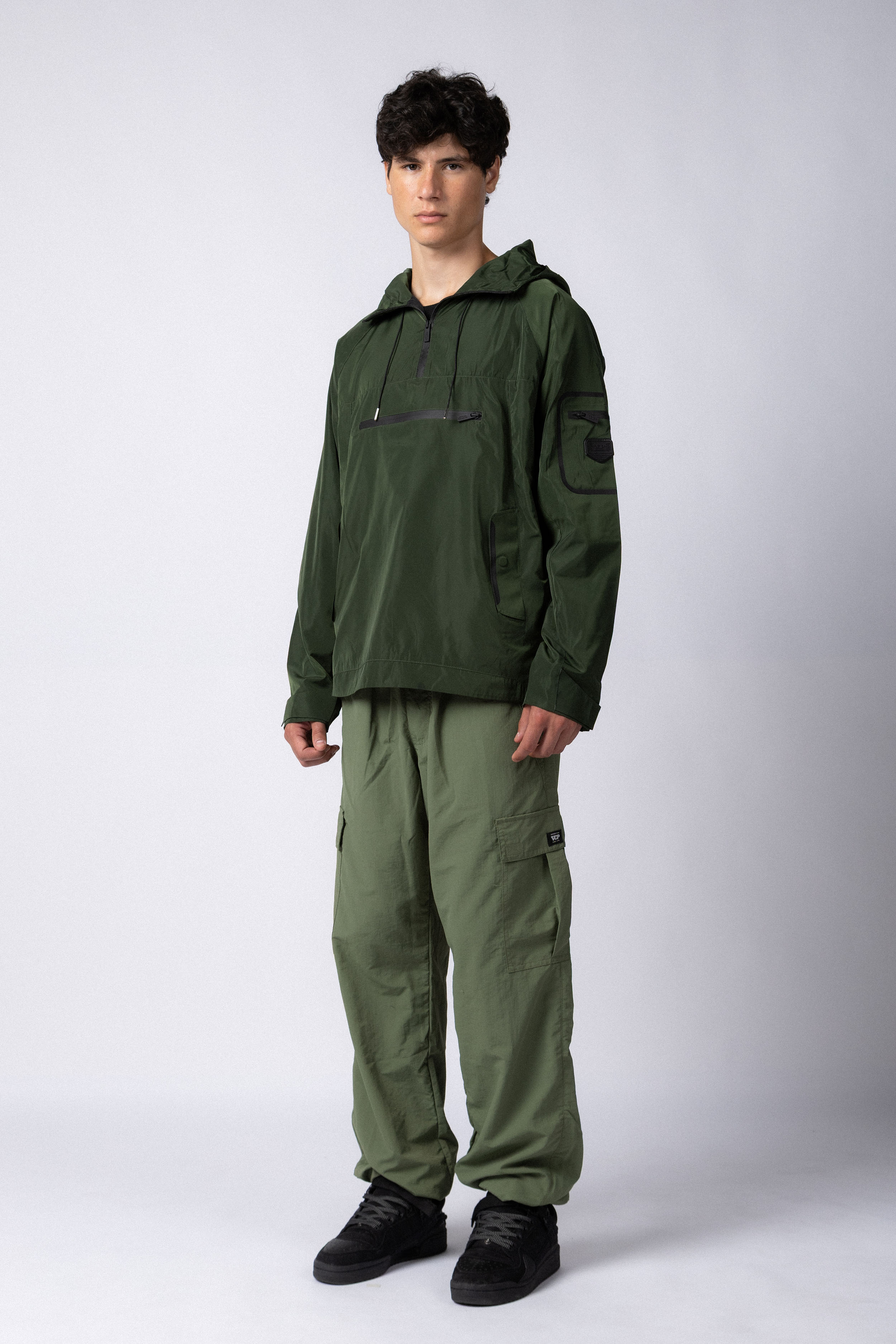 Rompevientos Anorak Braves Militar