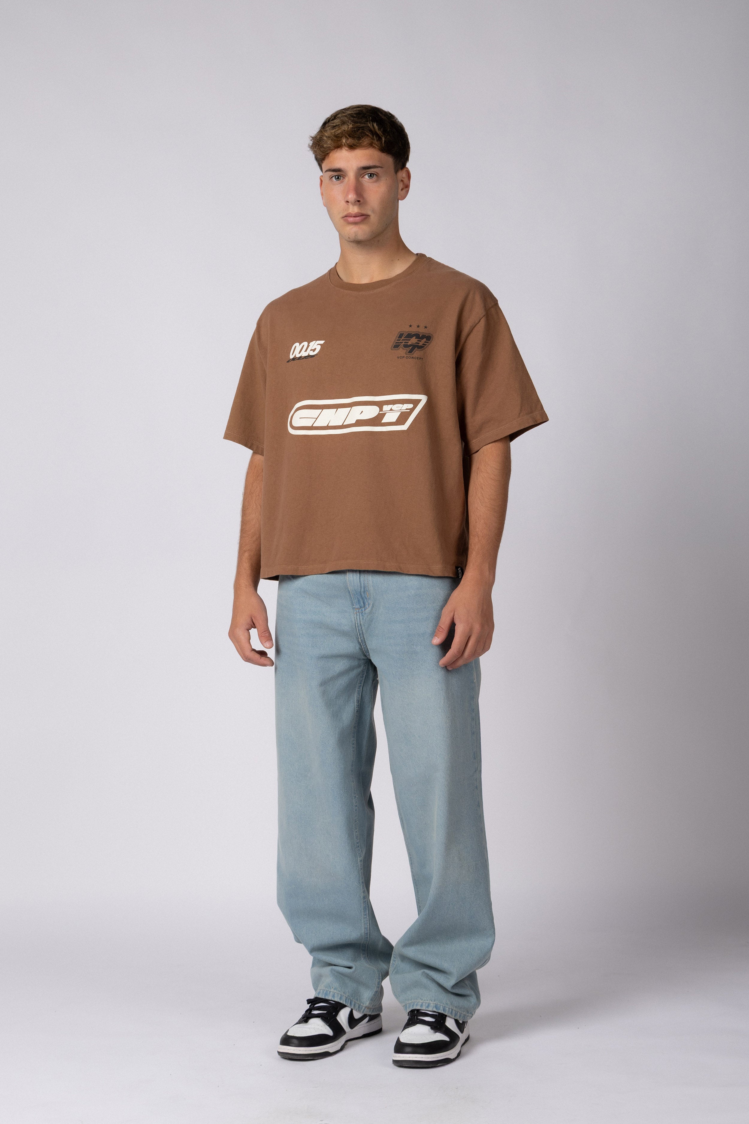 Remera Boxy ZX Rally Moka