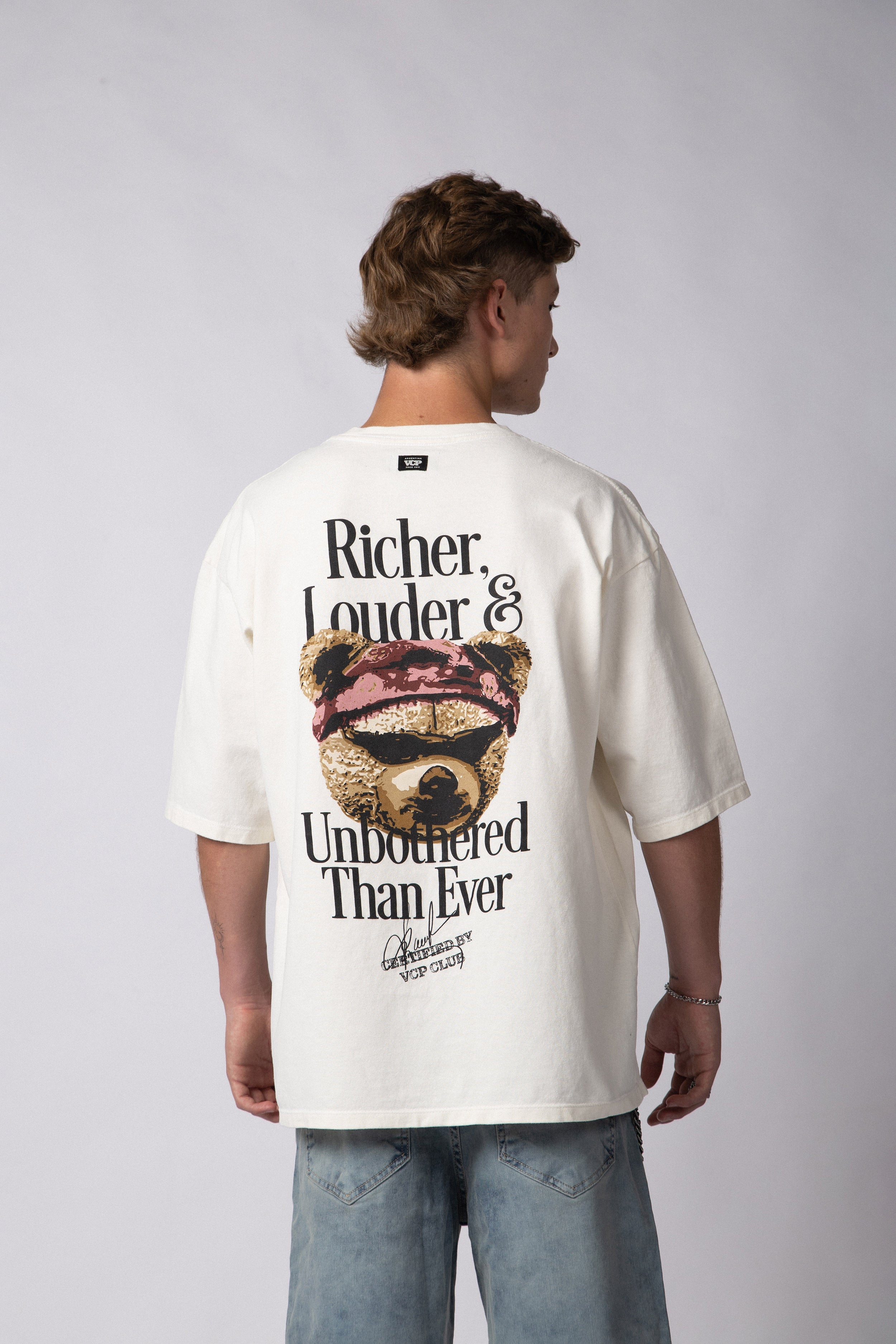 Remera Over Rhy Richer Crudo