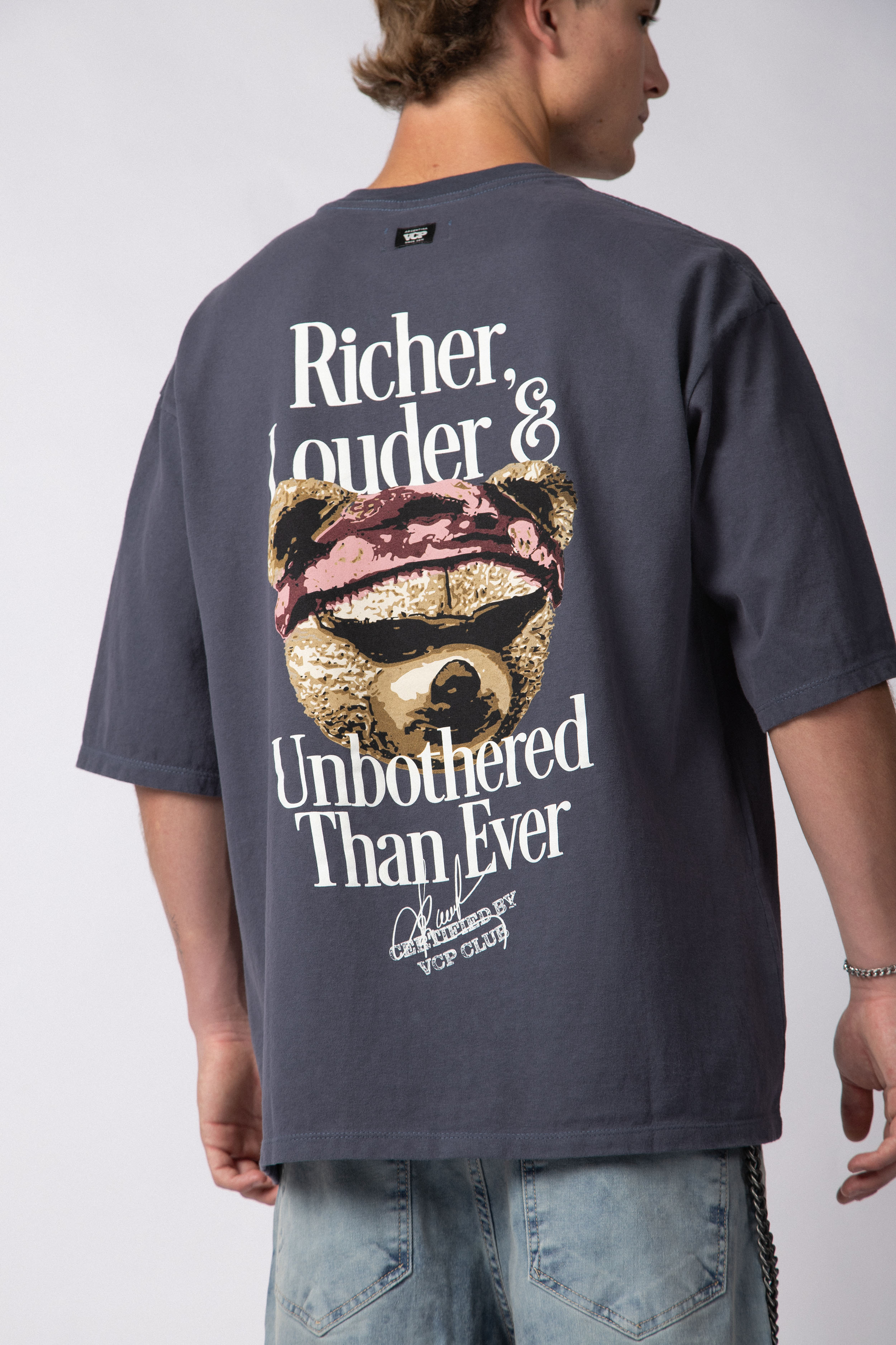Remera Over Rhy Richer Navy