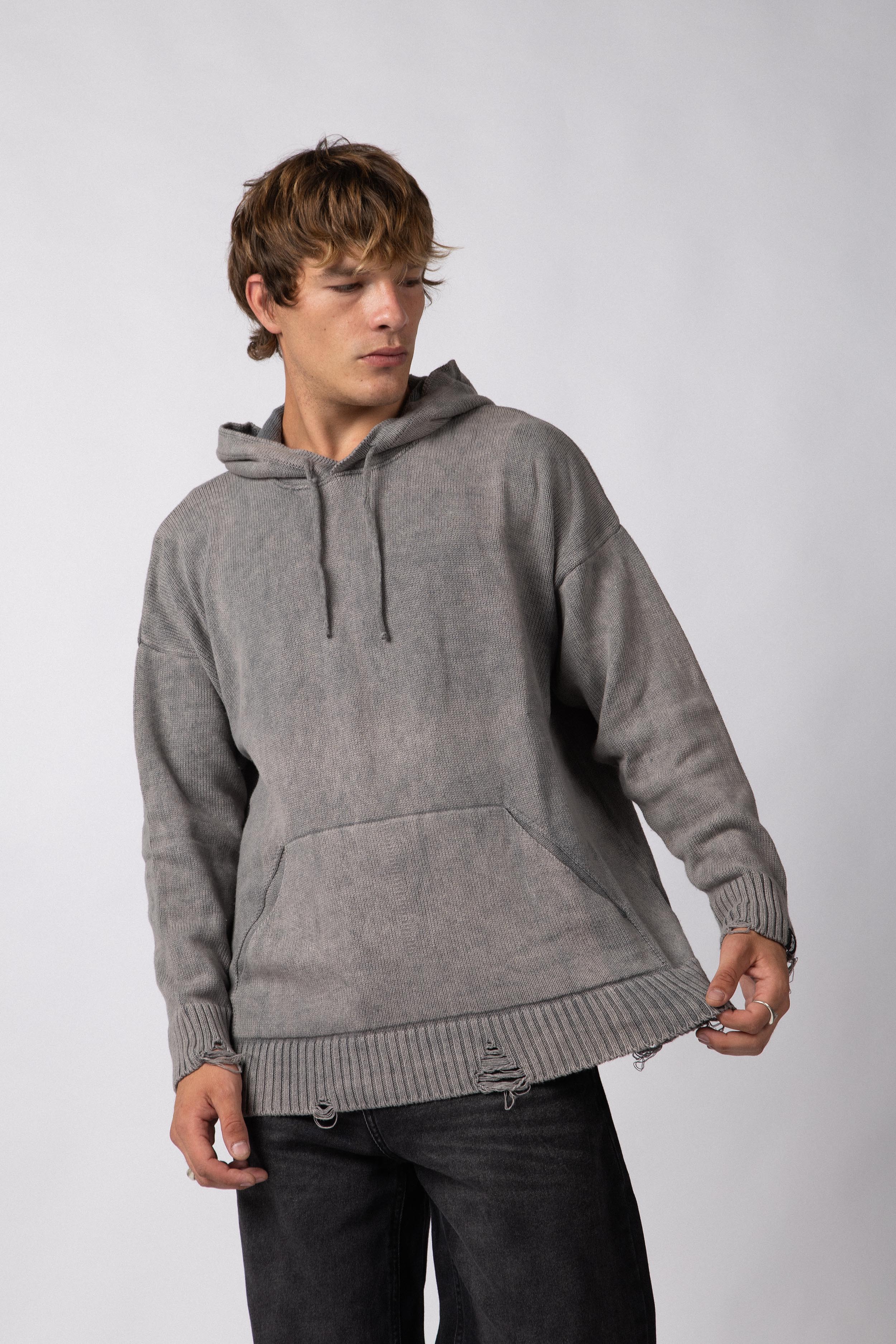 Sweater Canguro Mother Gris
