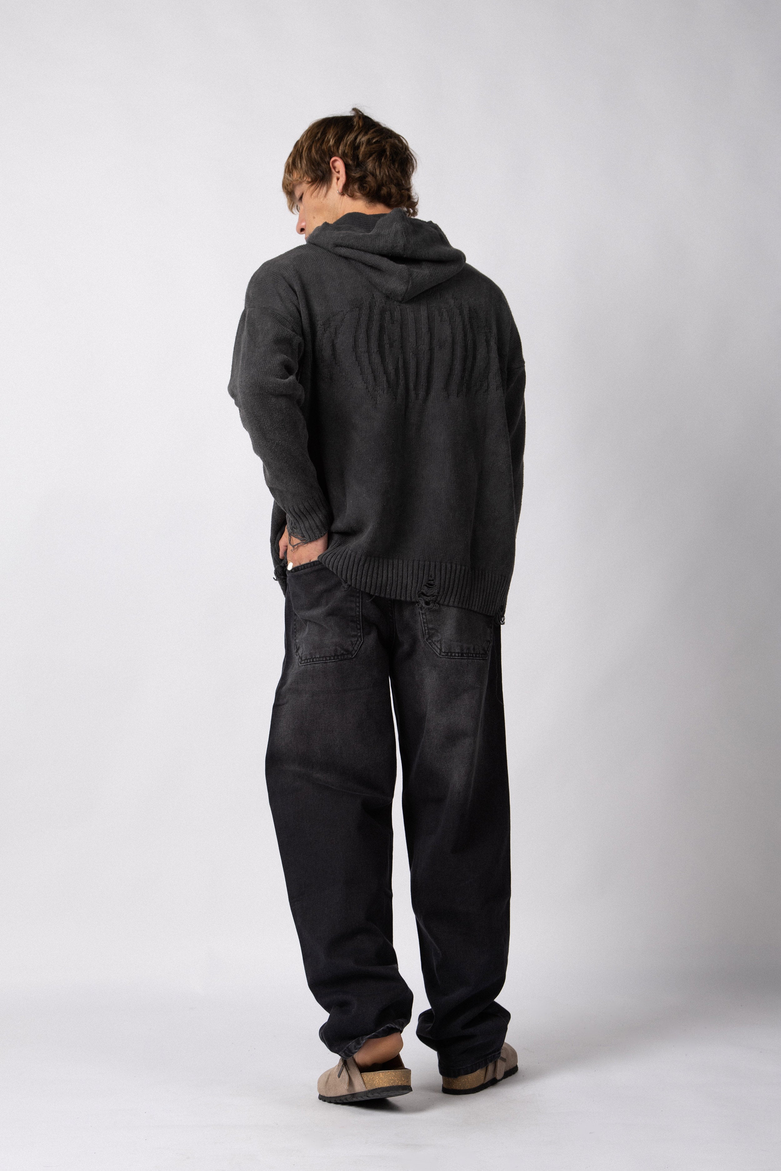 Sweater Canguro Mother Negro