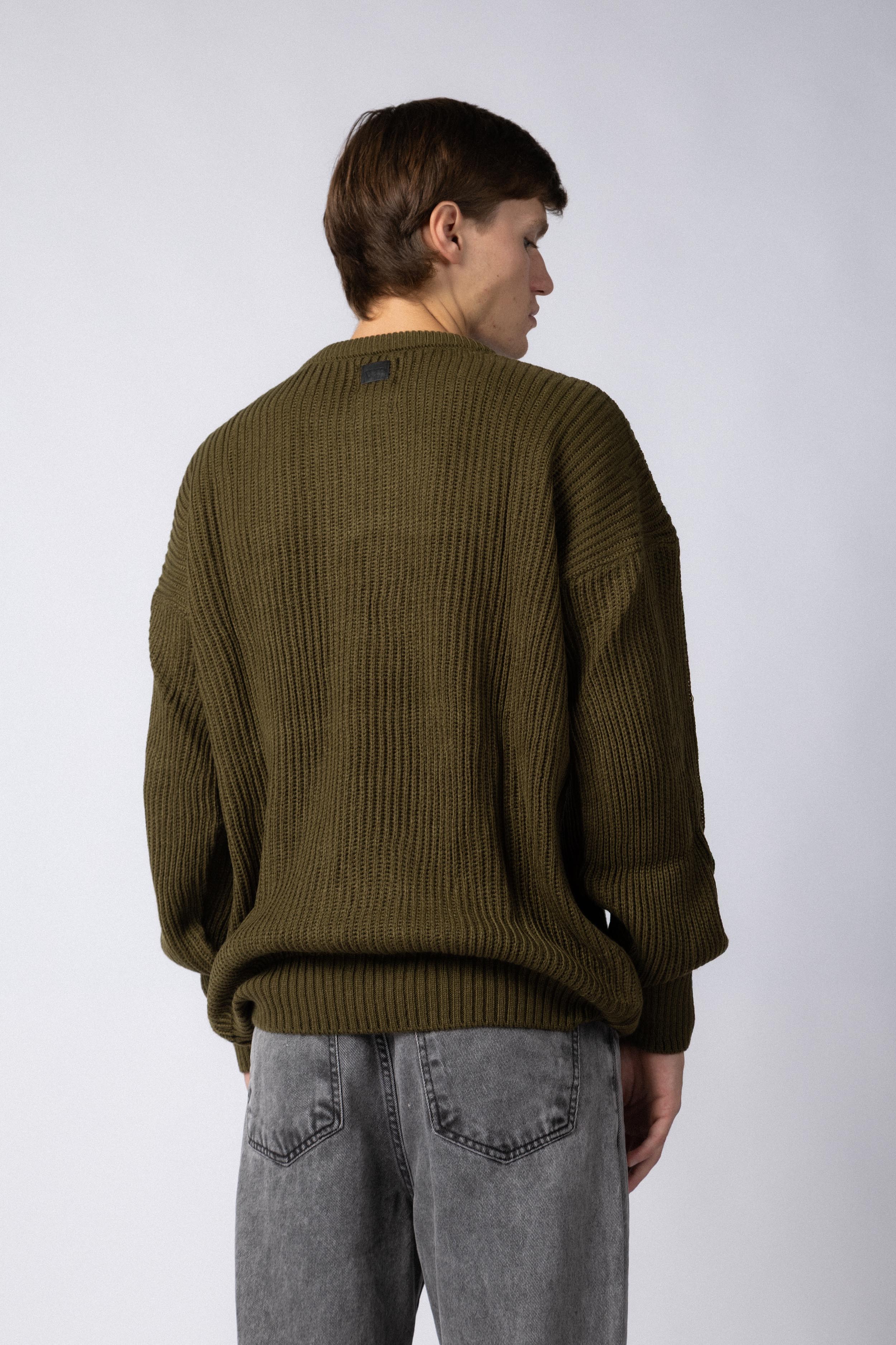 Sweater Over Trekker Militar