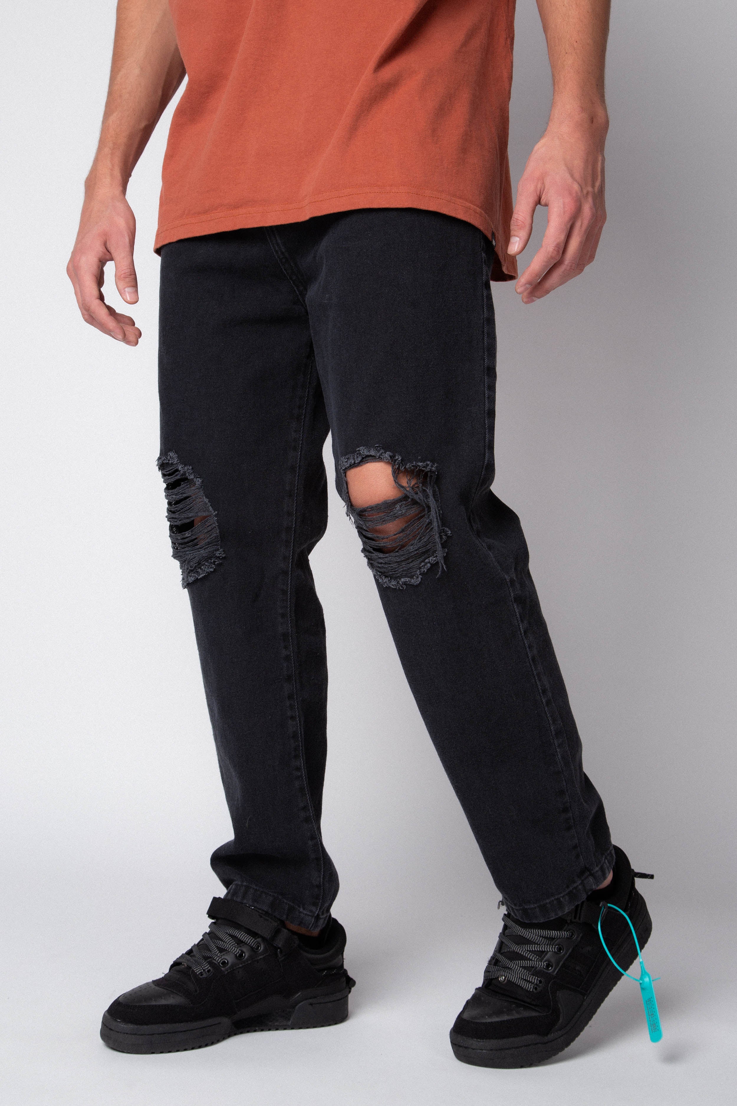 Jean Mom Shelby Scratched Negro