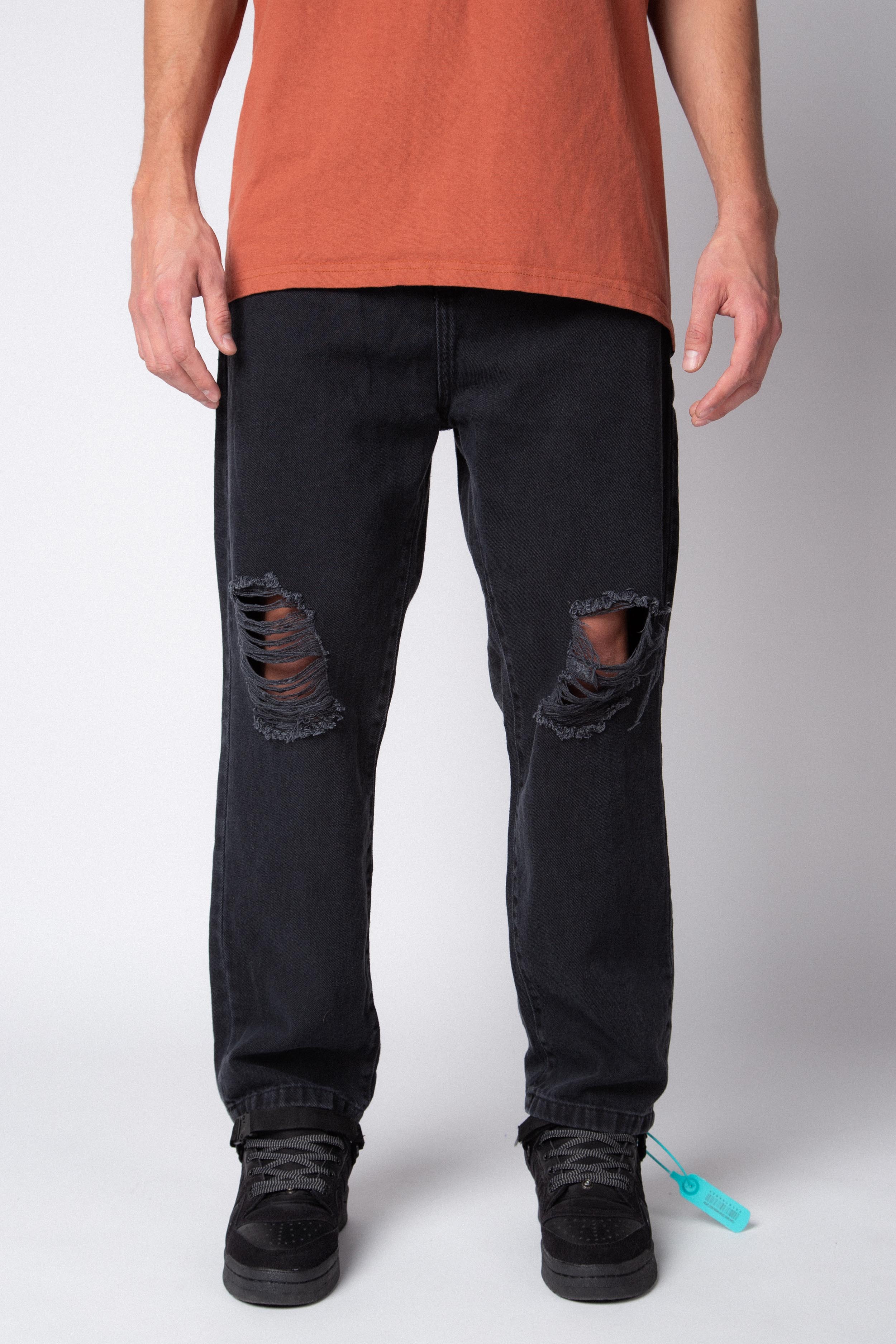 Jean Mom Shelby Scratched Negro