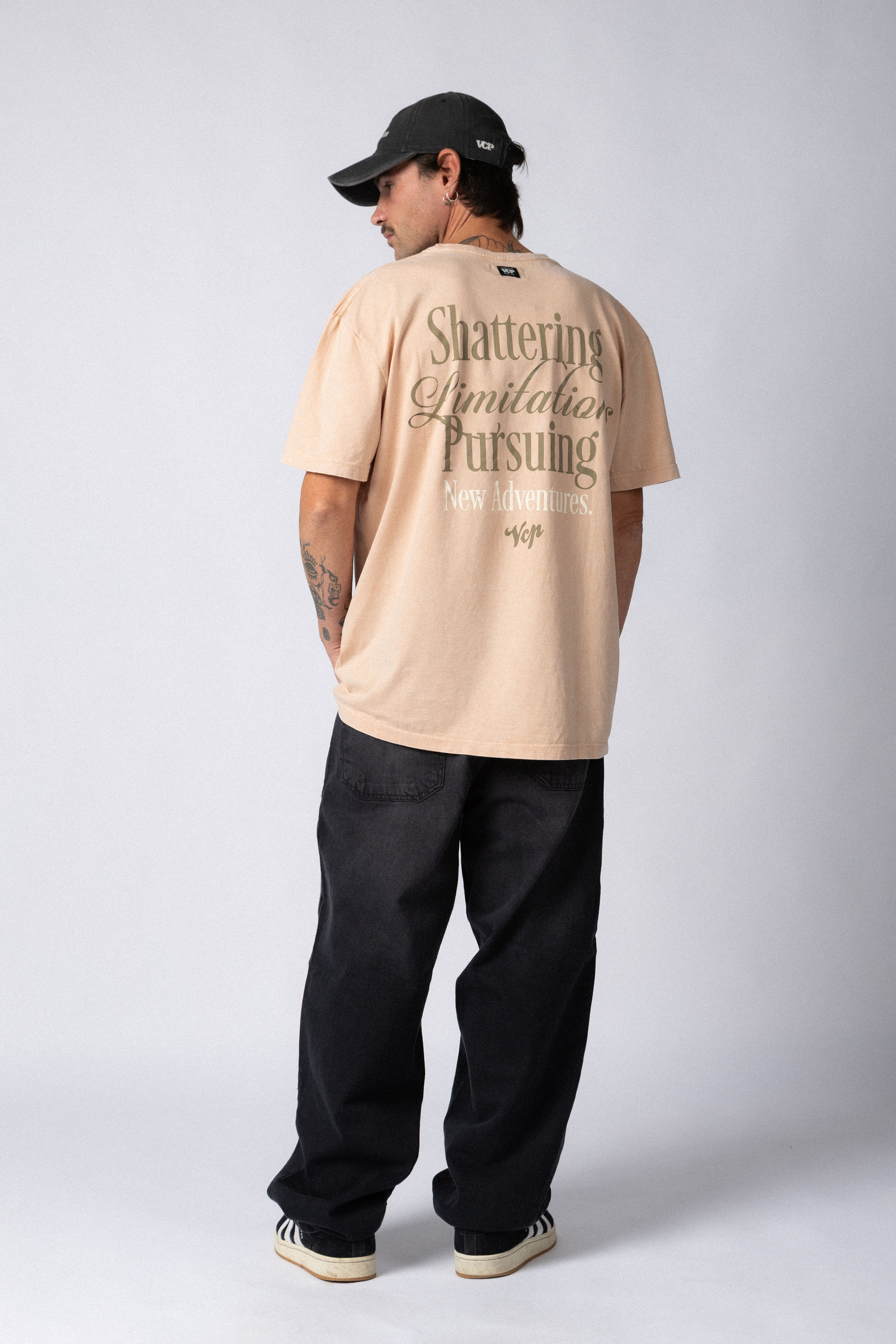 Remera DB Shatter Beige