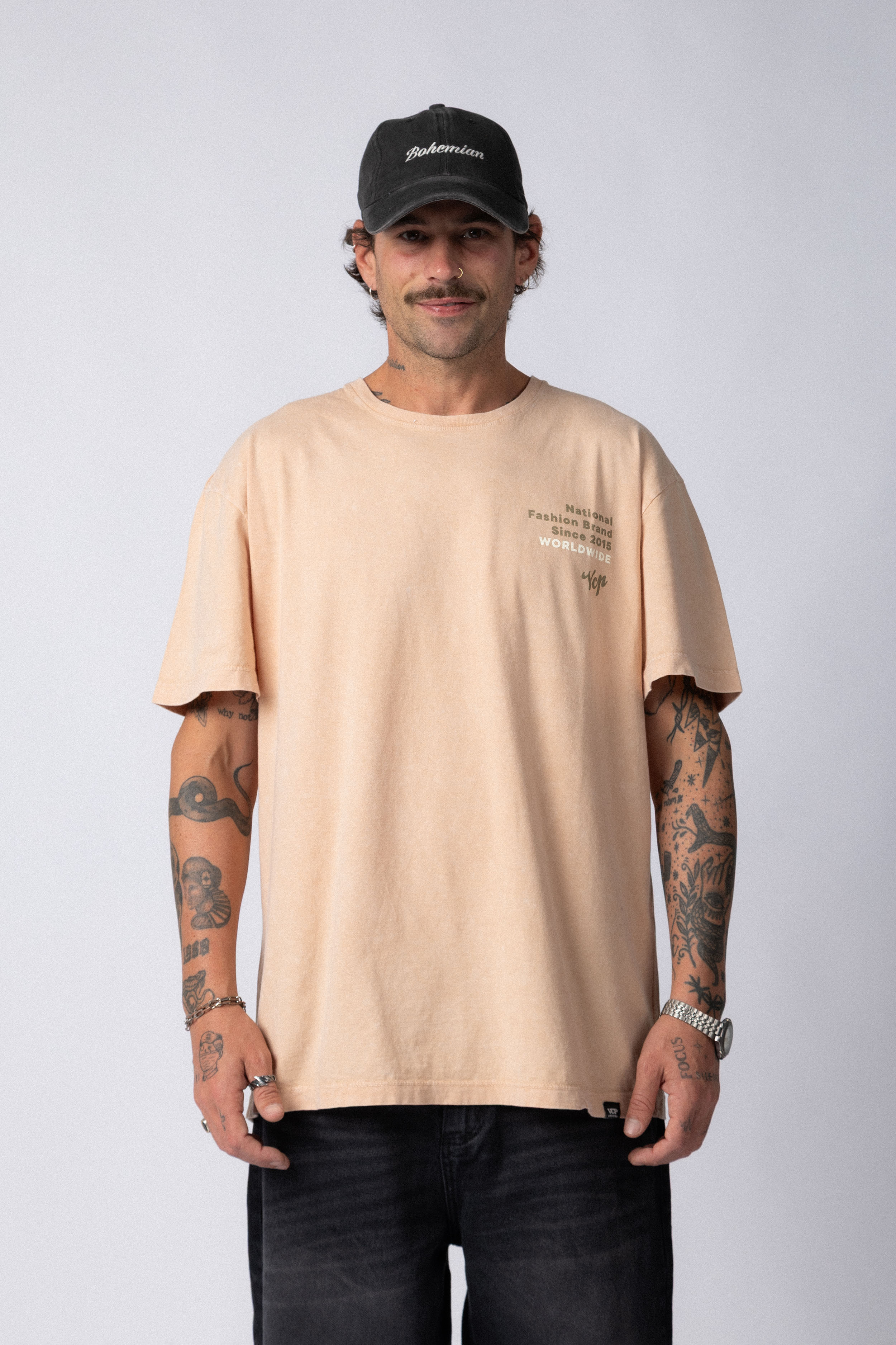 Remera DB Shatter Beige