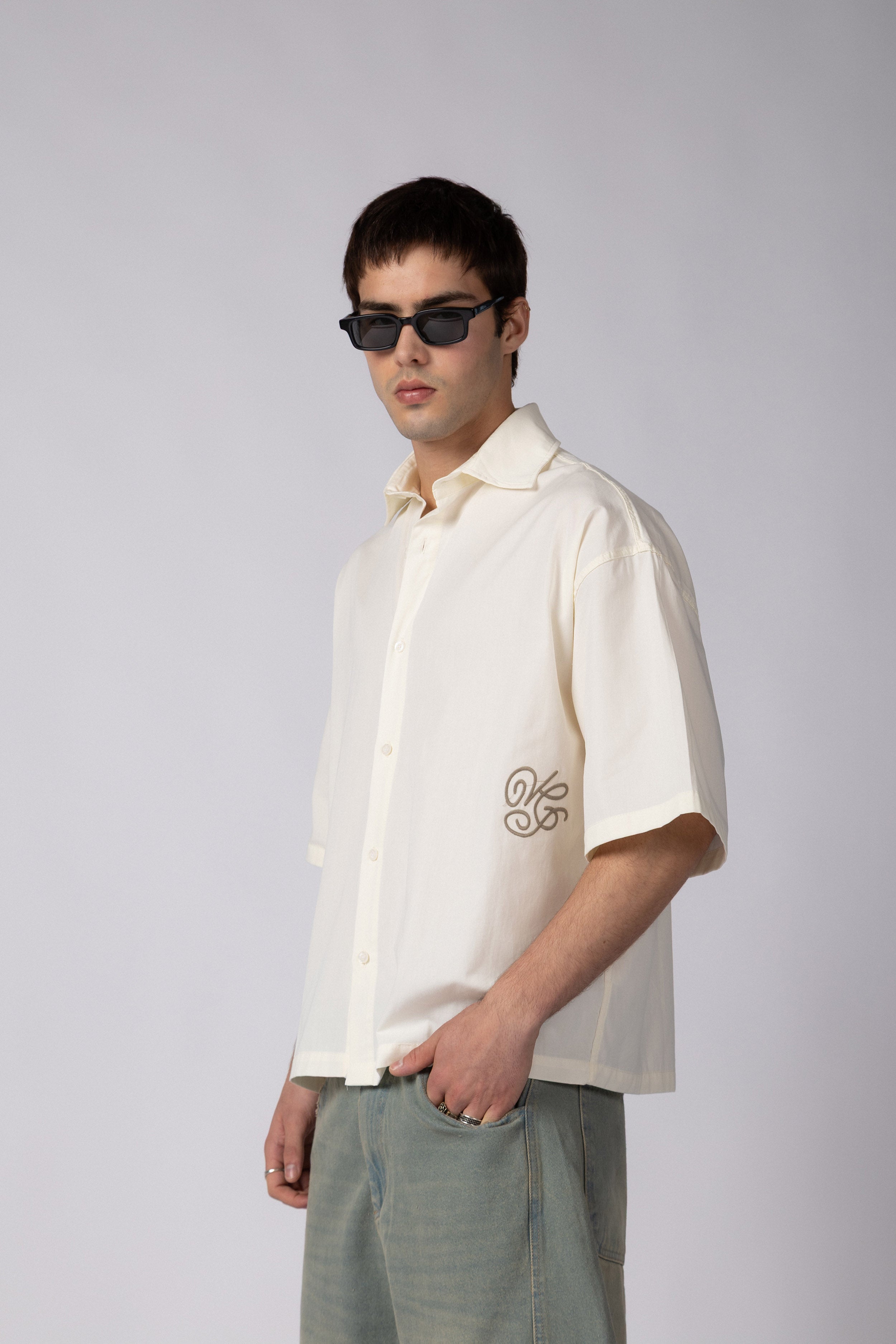Camisa Manga Corta Kye Sigil Crudo