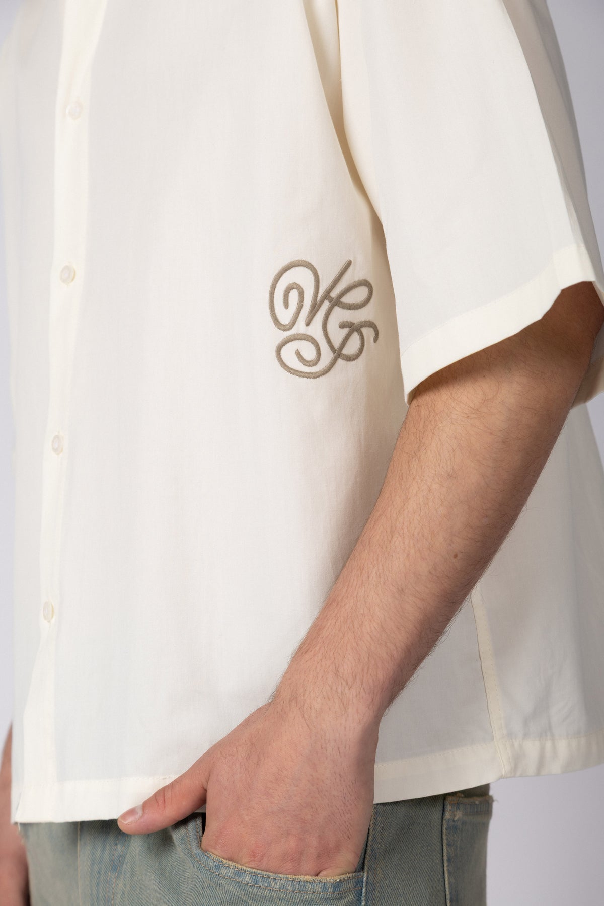 Camisa Manga Corta Kye Sigil Crudo