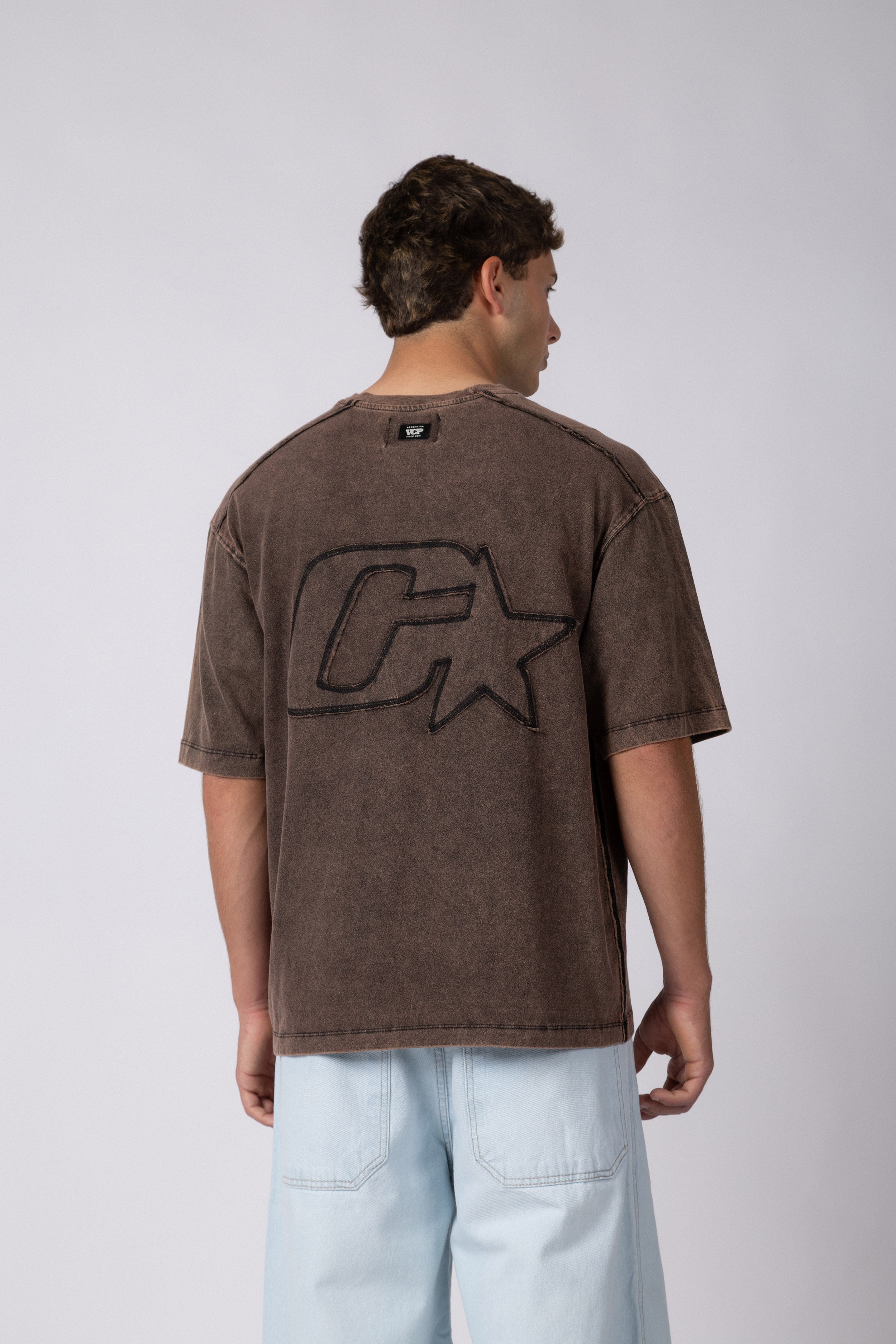 Remera LTS Sign Choco