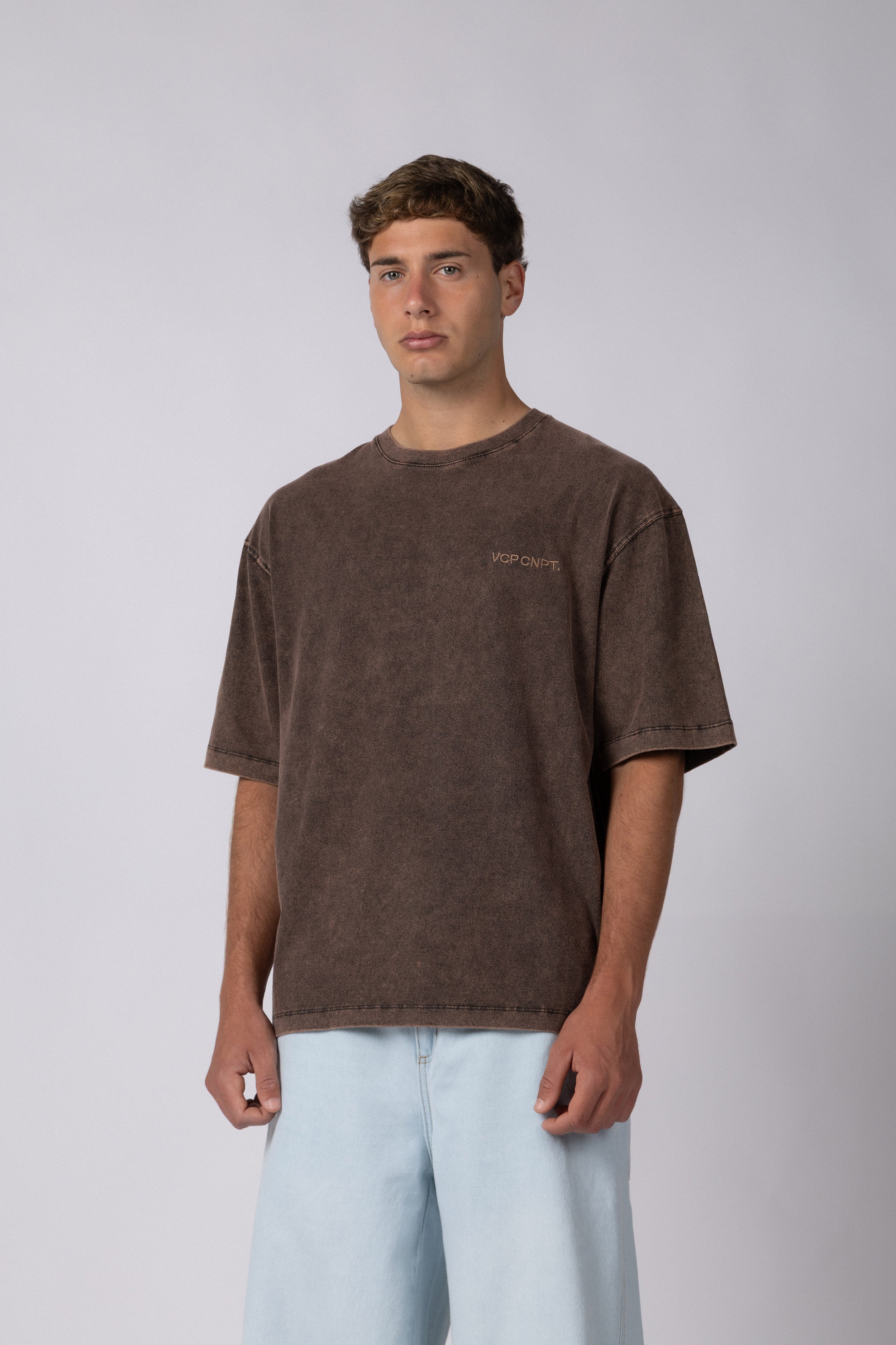 Remera LTS Sign Choco