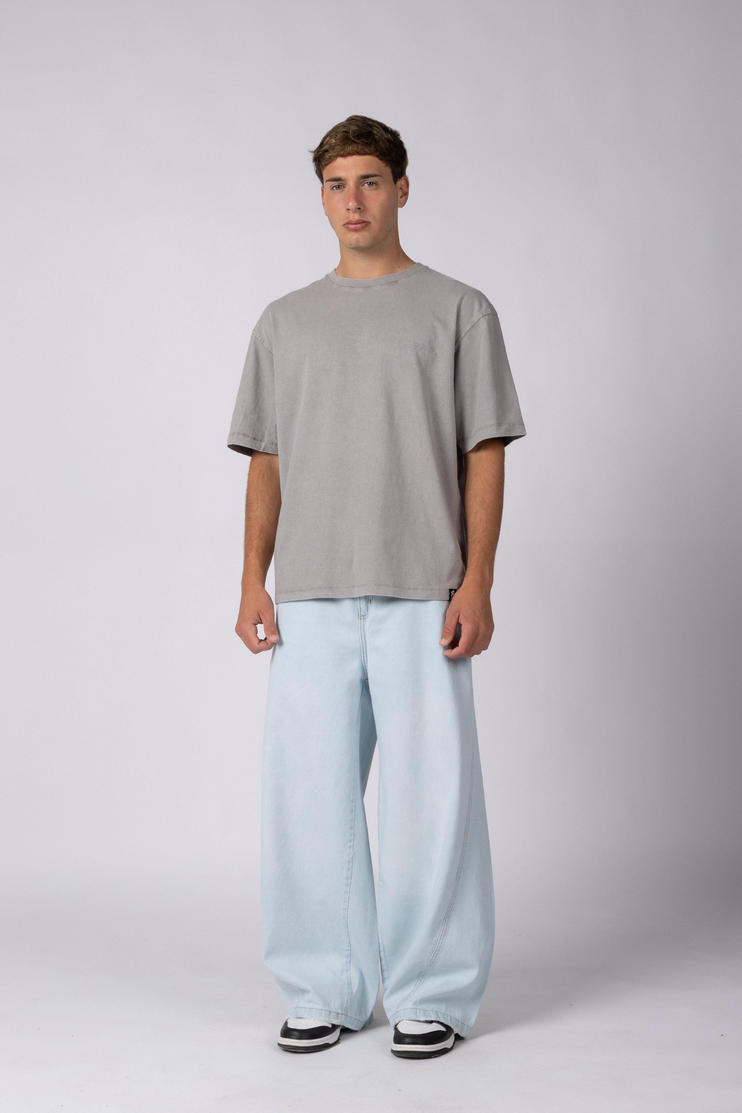 Remera LTS Sign Gris