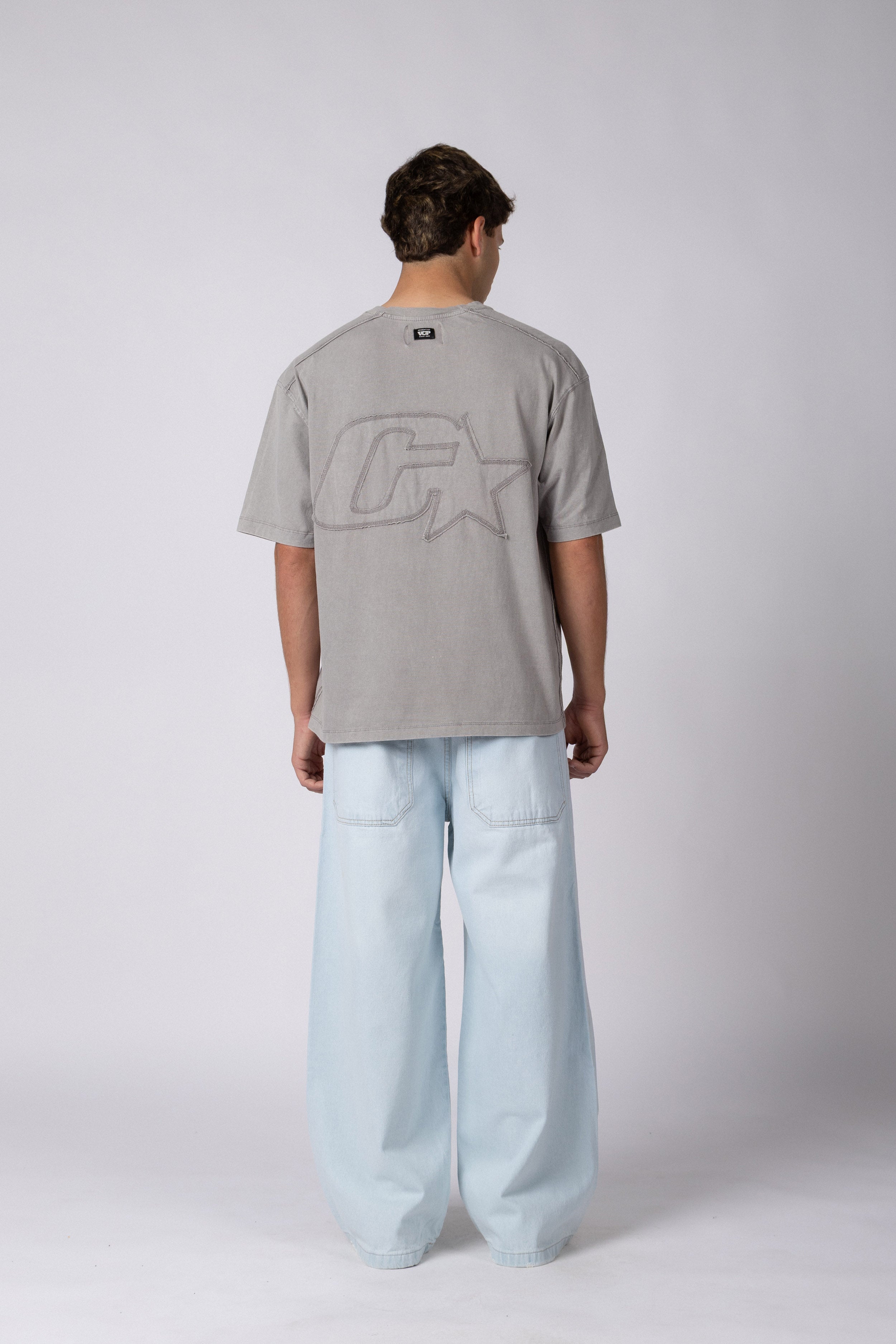 Remera LTS Sign Gris