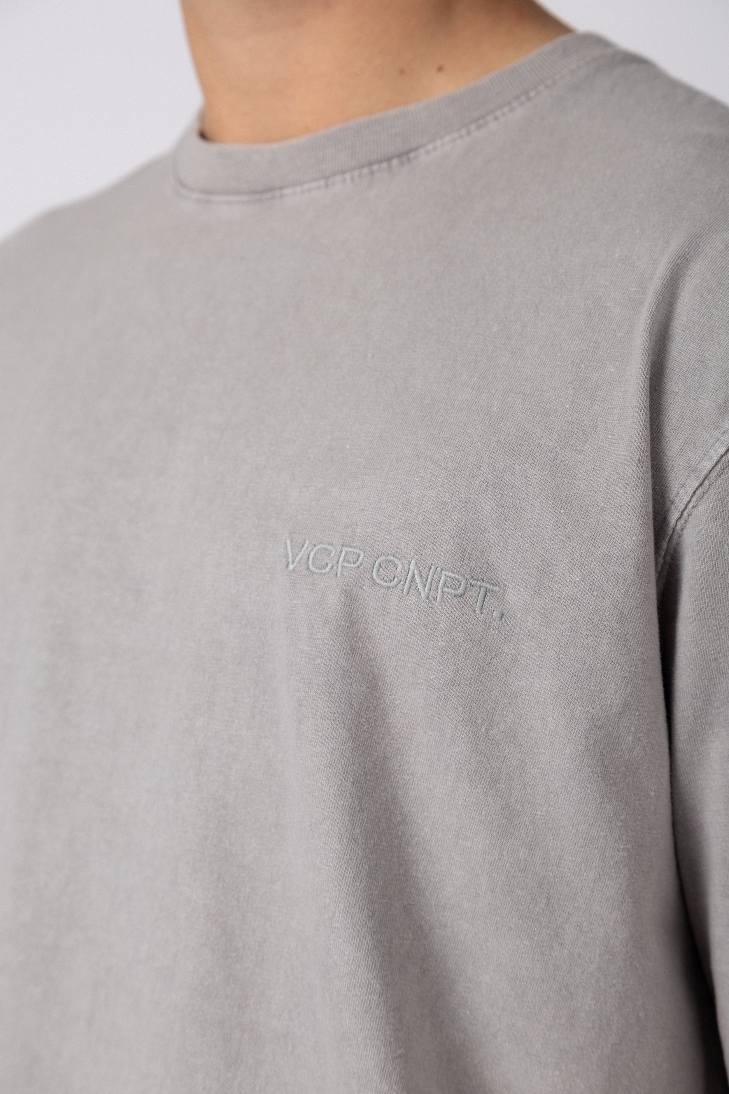 Remera LTS Sign Gris