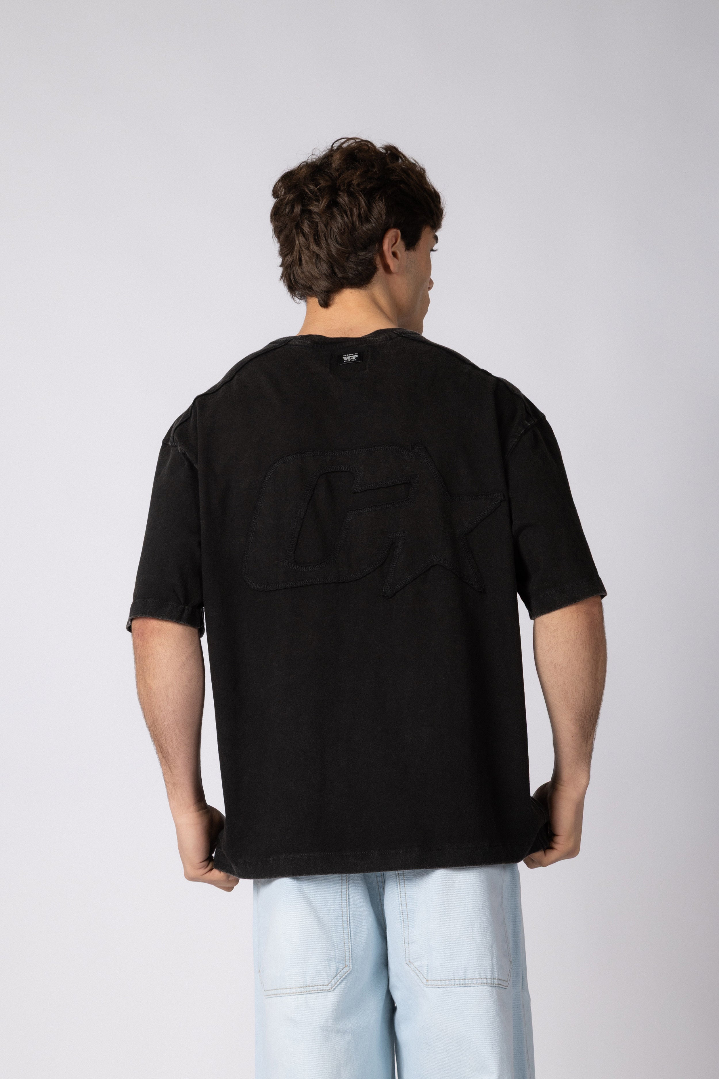 Remera LTS Sign Negra