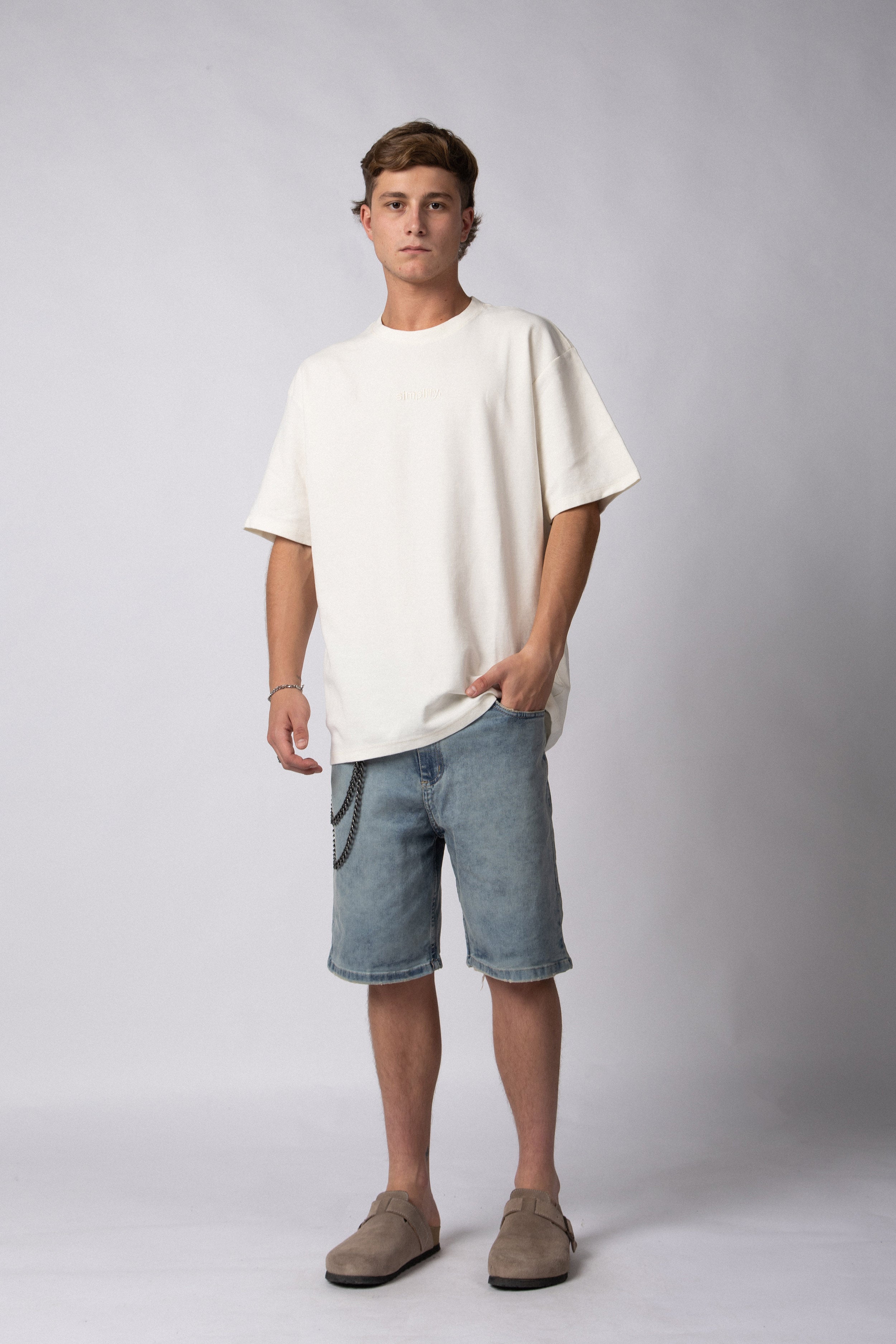 Remera Over Hana Simplify Crudo